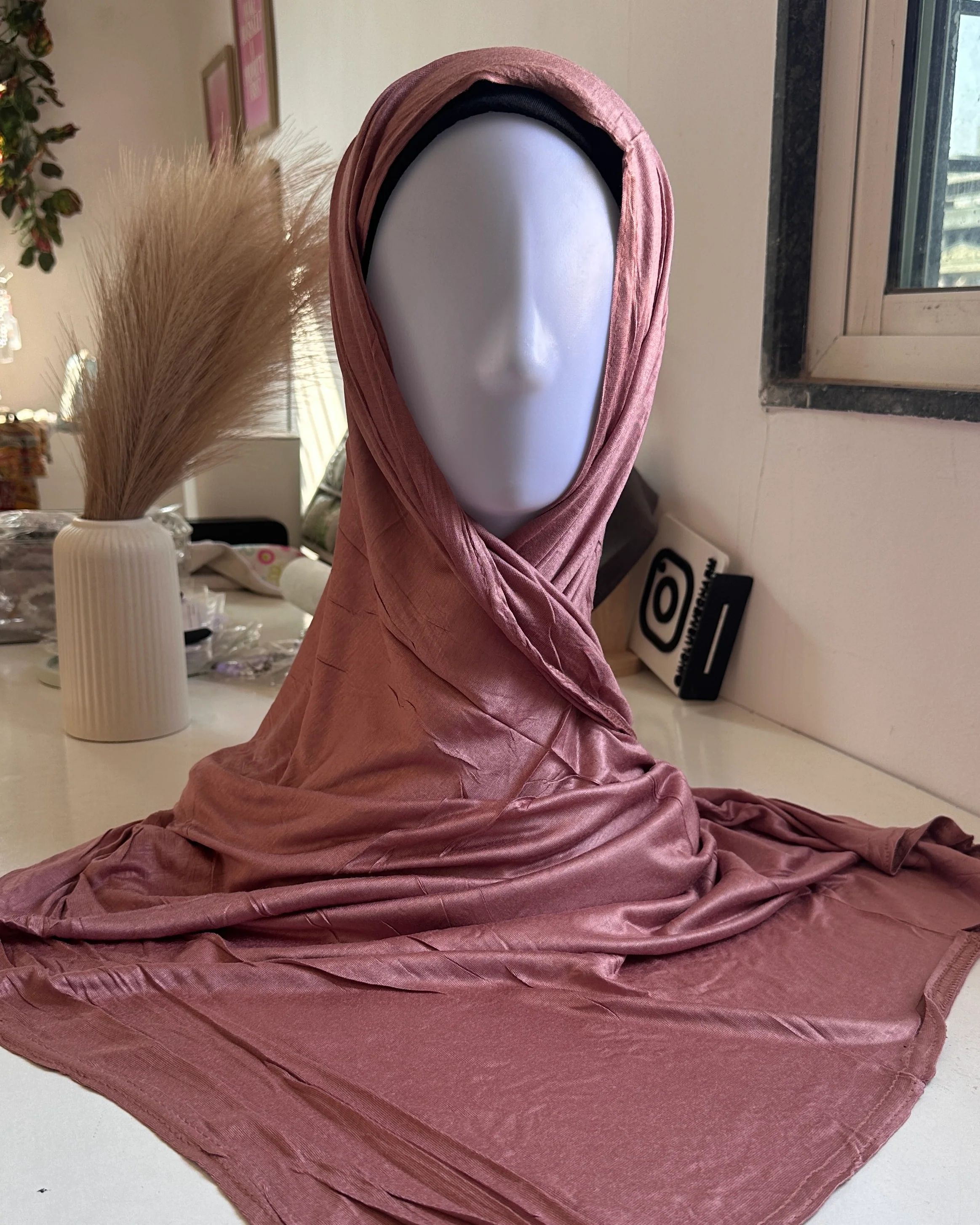 Jersey Hijab - Solid Soft Fabric - Image 16