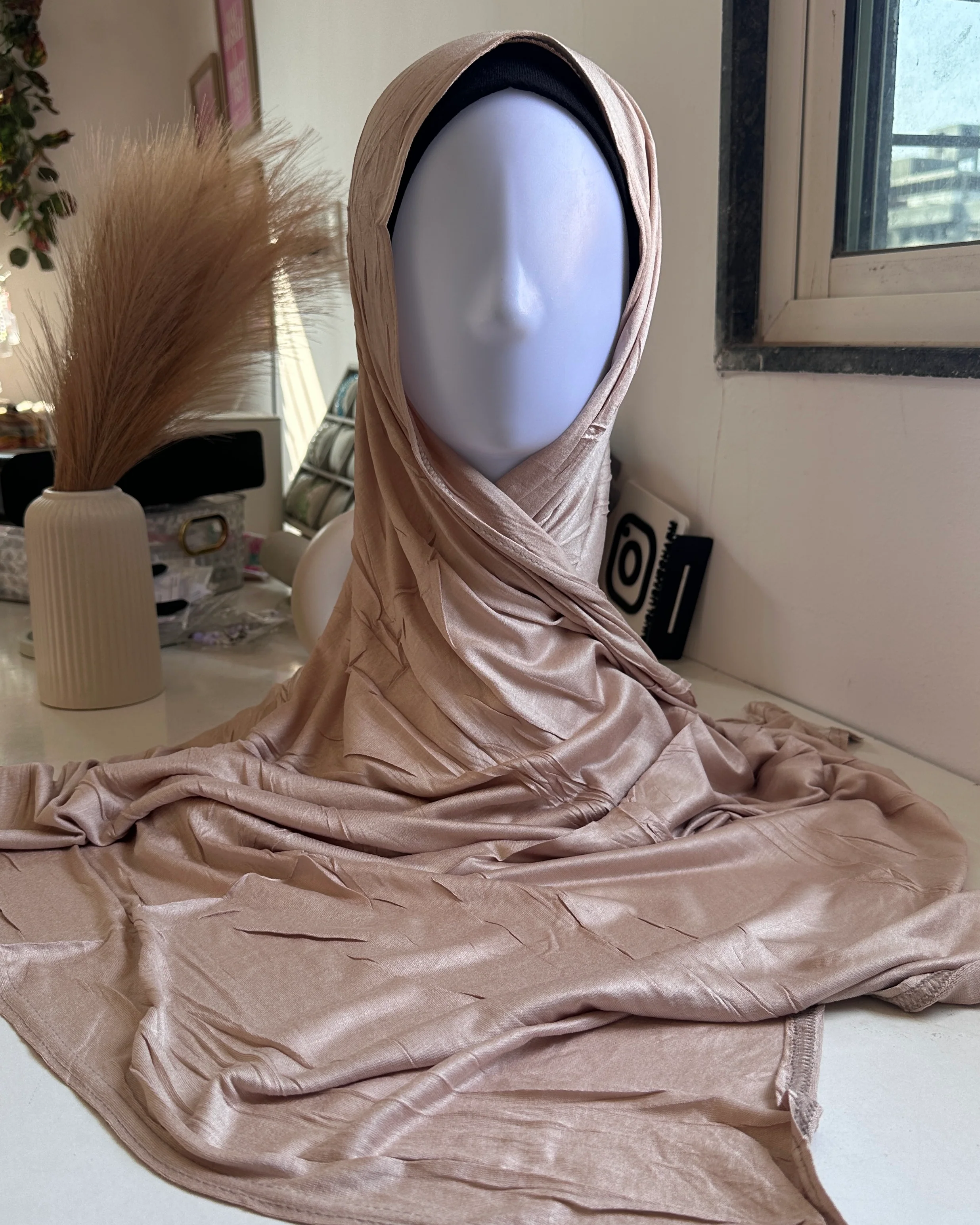 Jersey Hijab - Solid Soft Fabric - Image 17