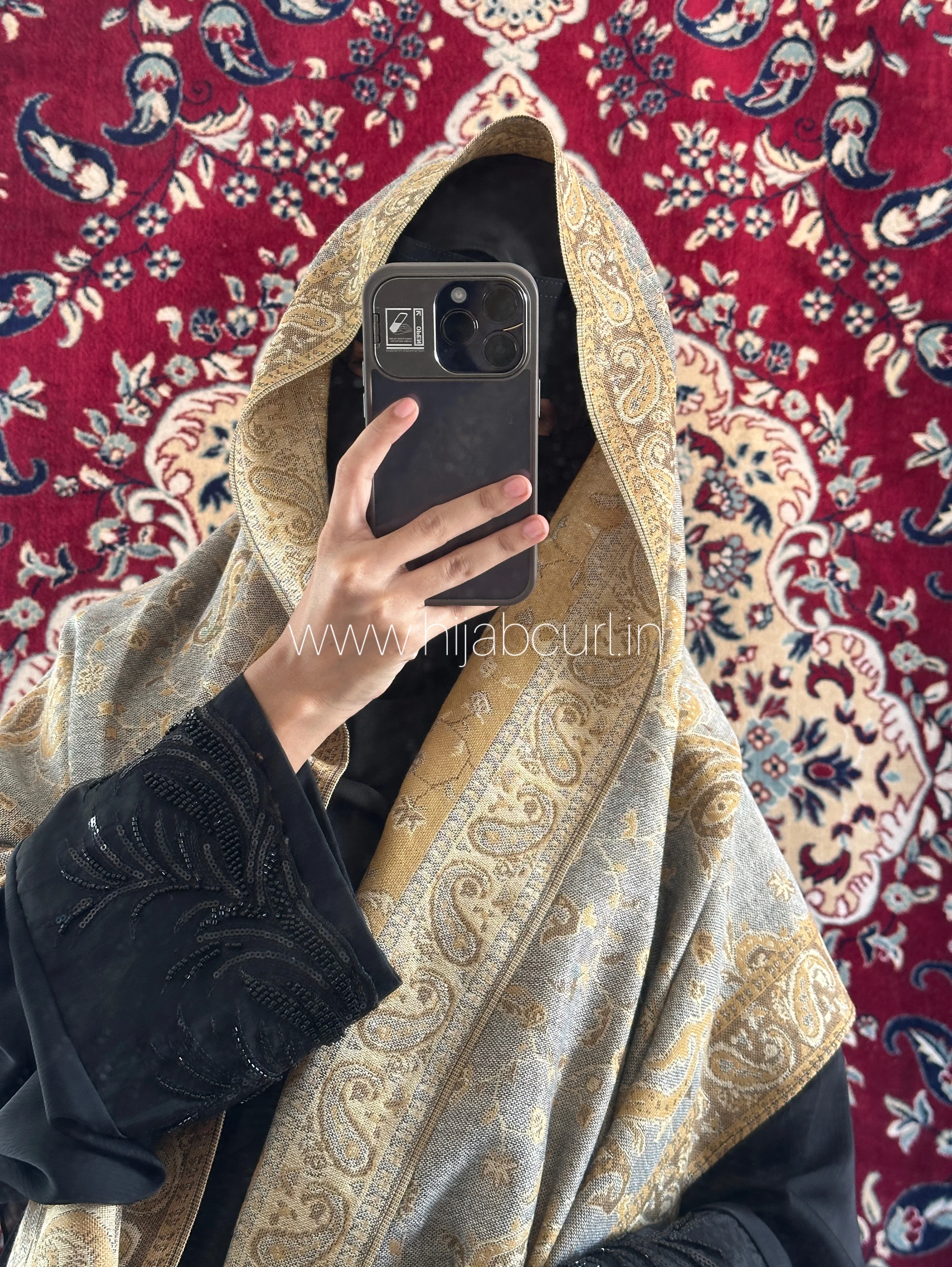 Luxury pashmina shawl - Image 3