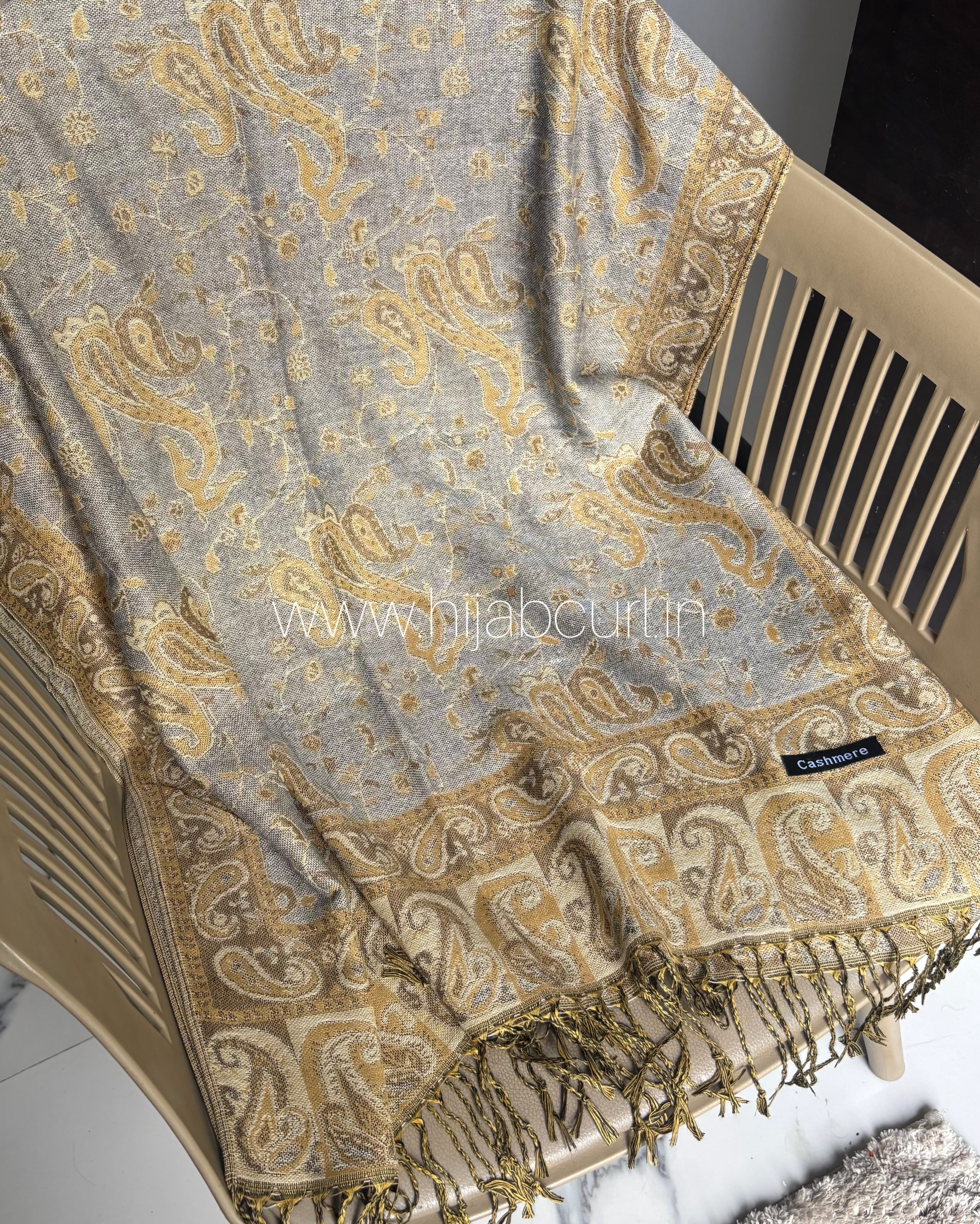 Luxury pashmina shawl - Image 4