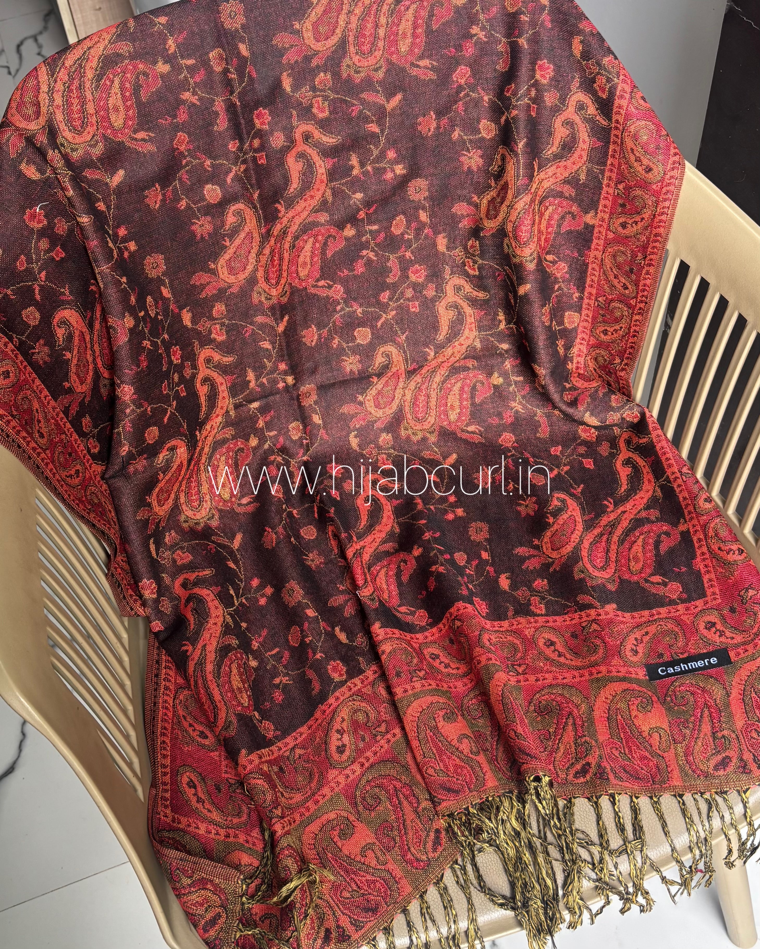 Luxury pashmina shawl - Image 4