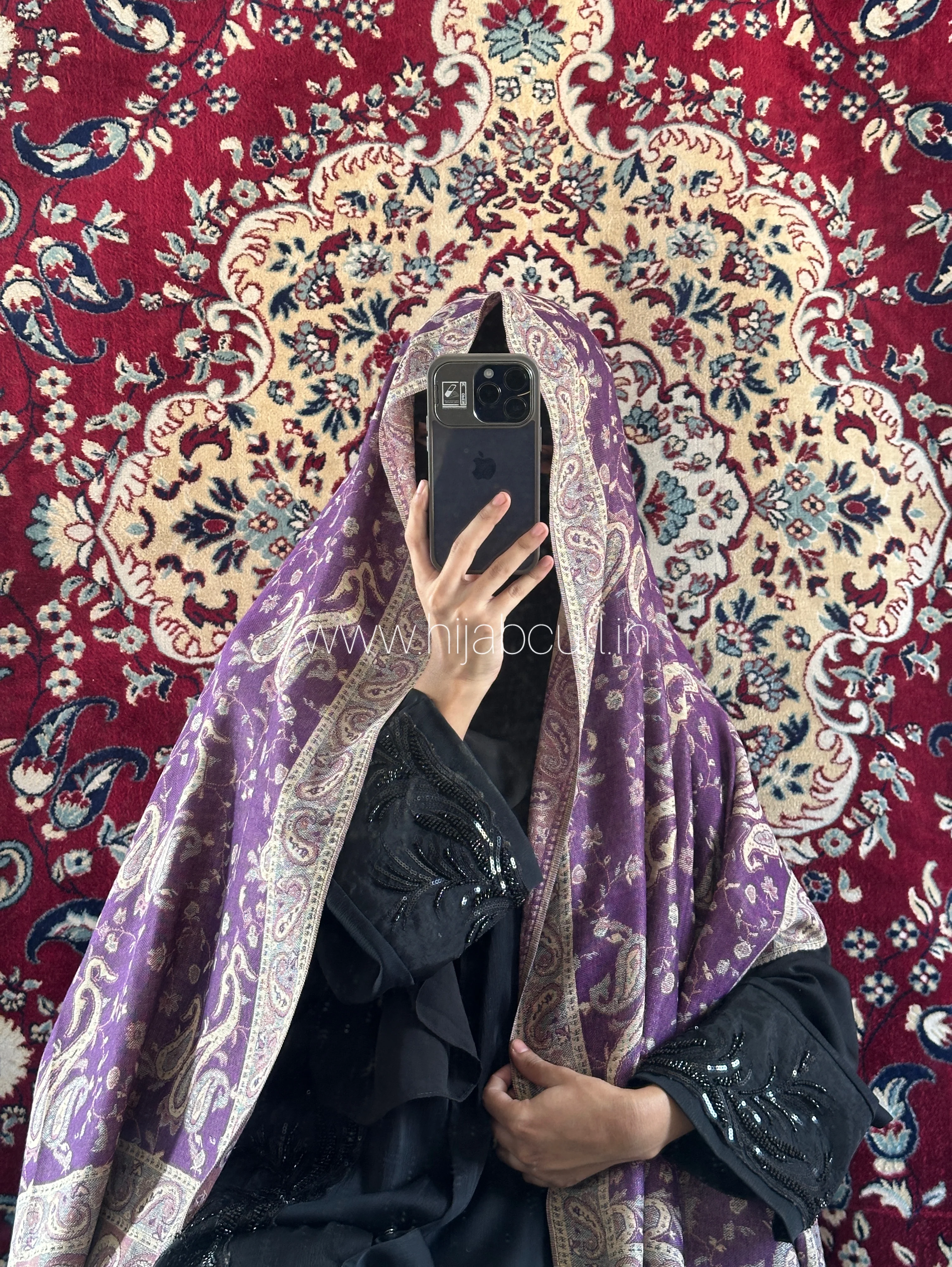 Luxury pashmina shawl - Image 2