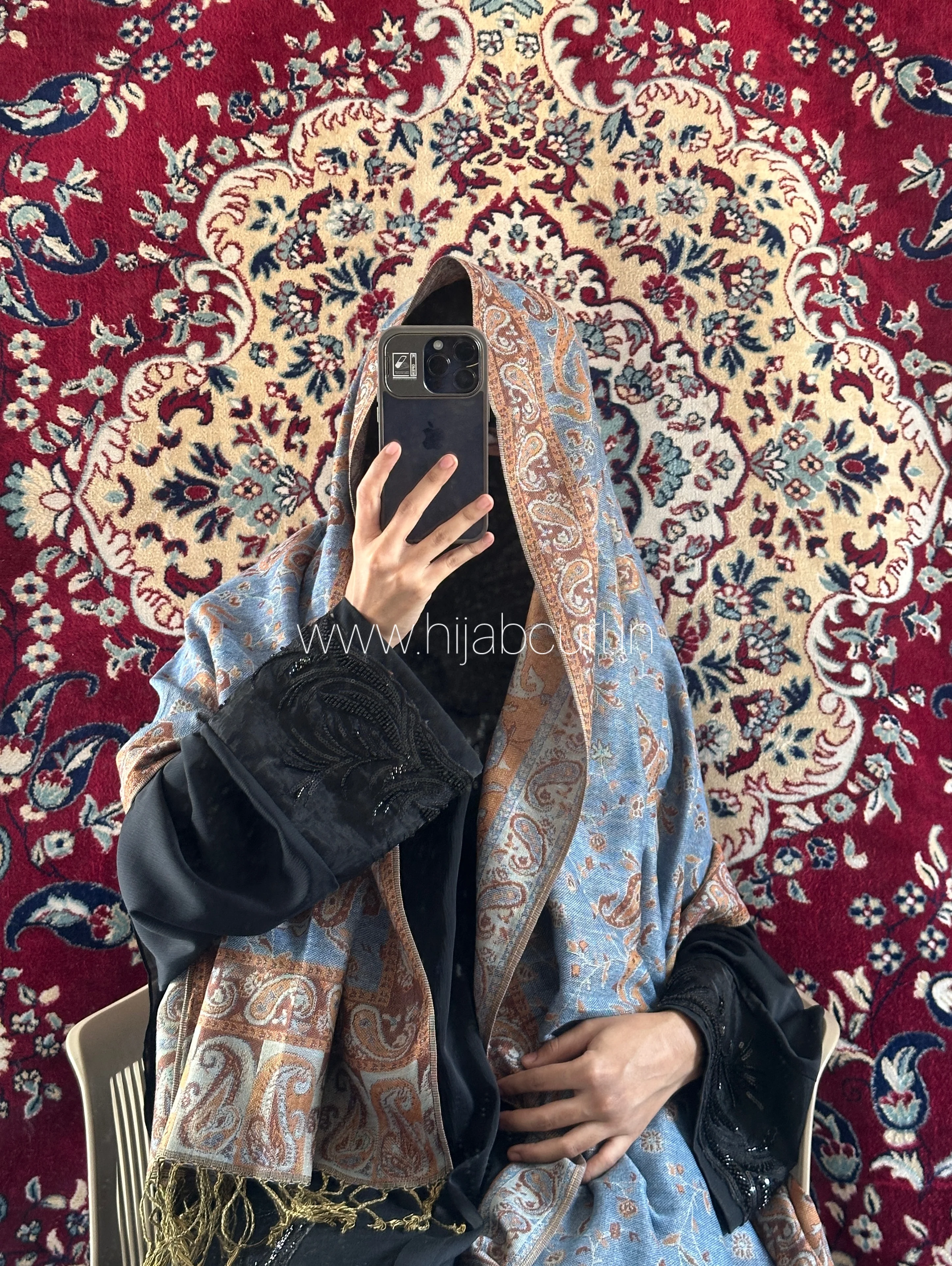 Luxury pashmina shawl - Image 2
