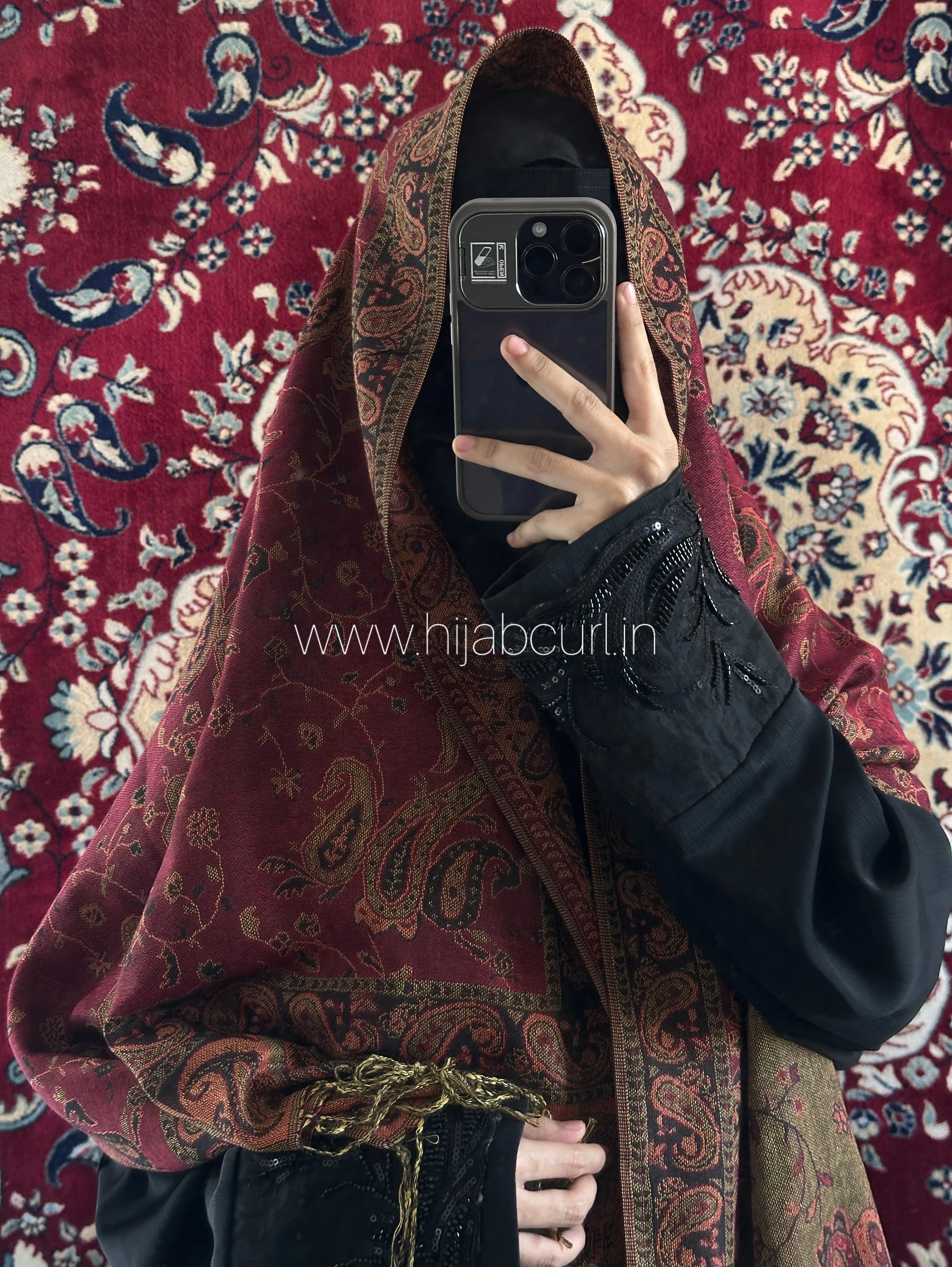 Luxury pashmina shawl - Image 2
