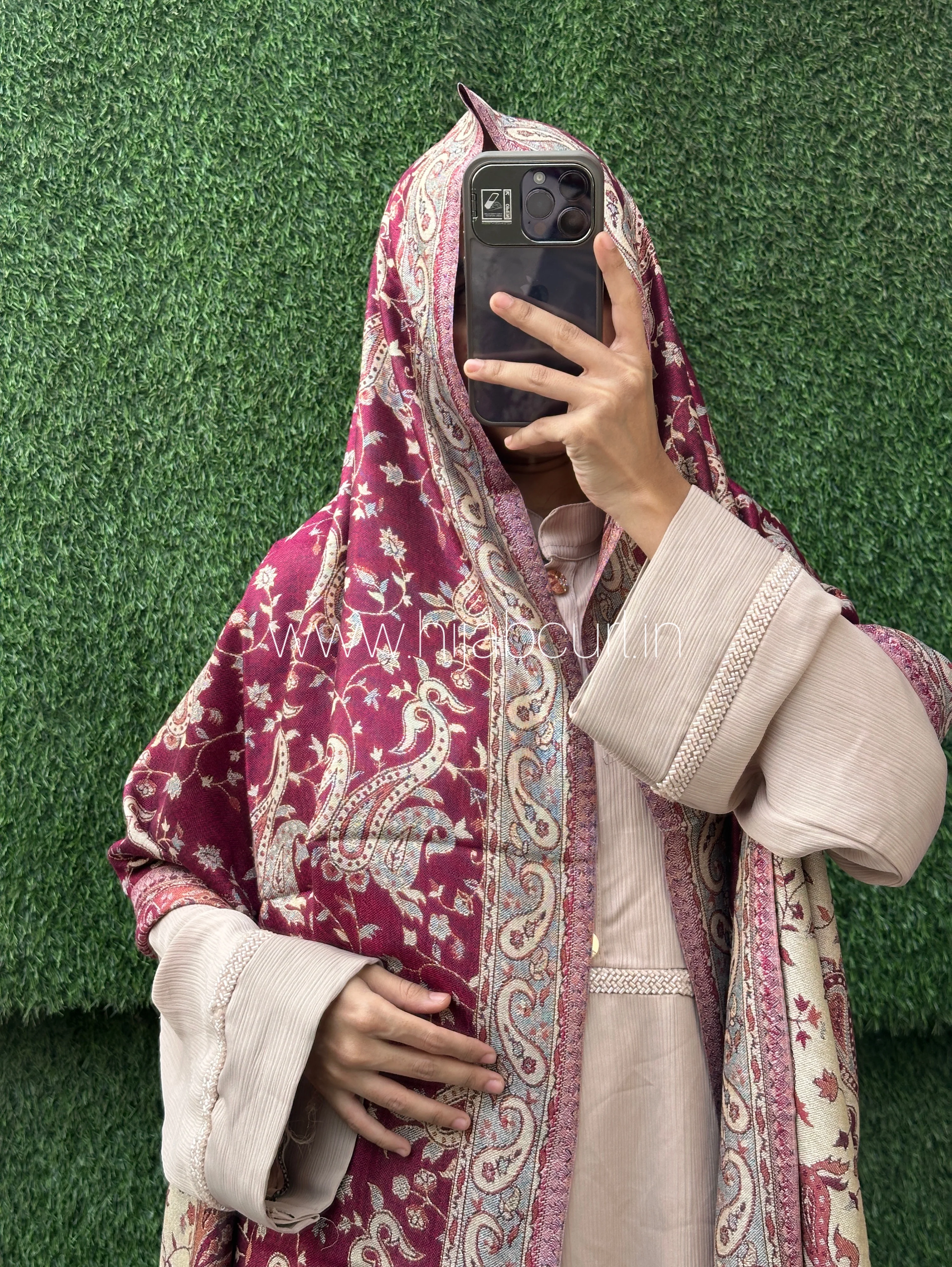 Luxury pashmina shawl - Image 3