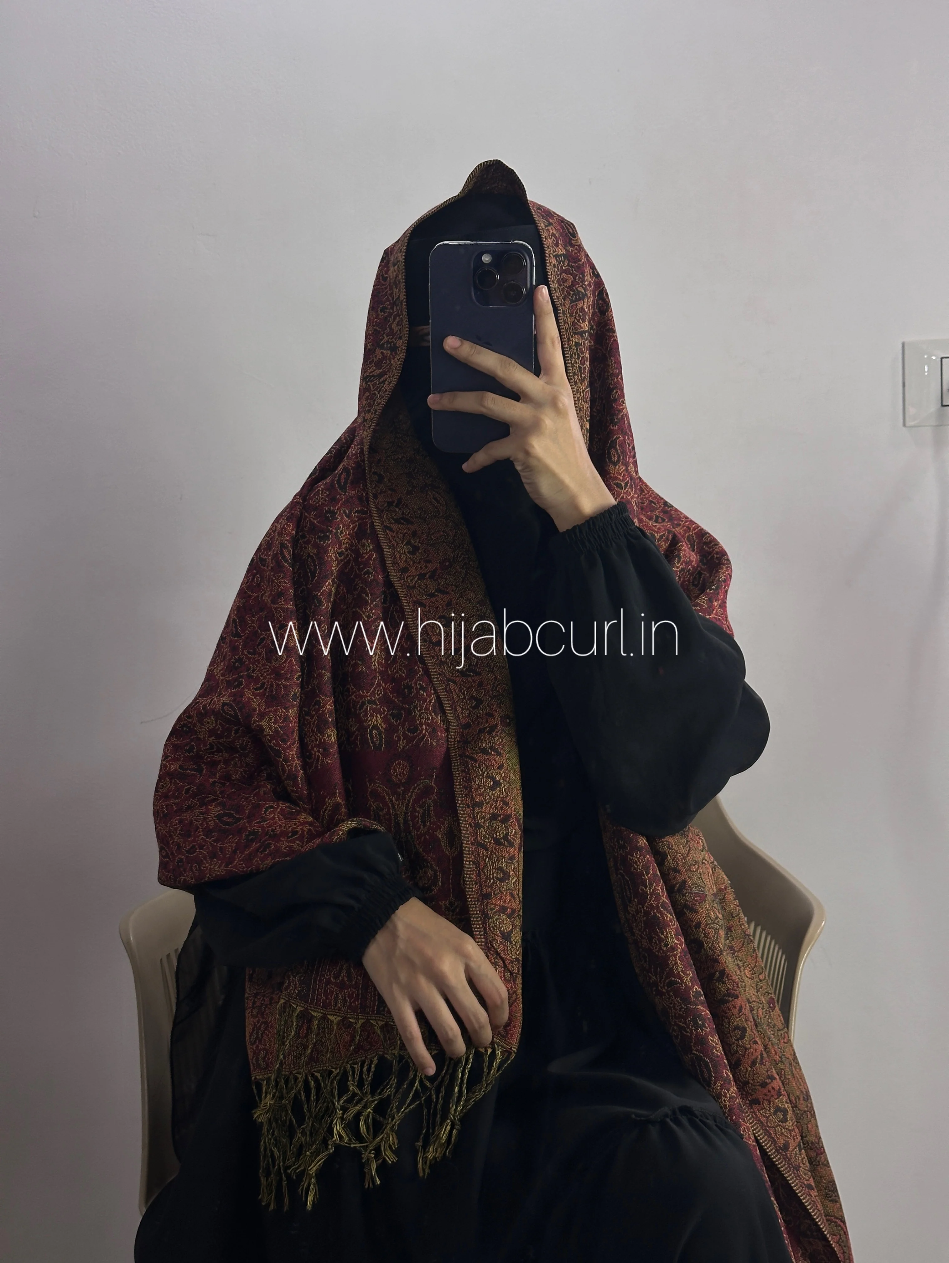 Luxury pashmina shawl - Image 2