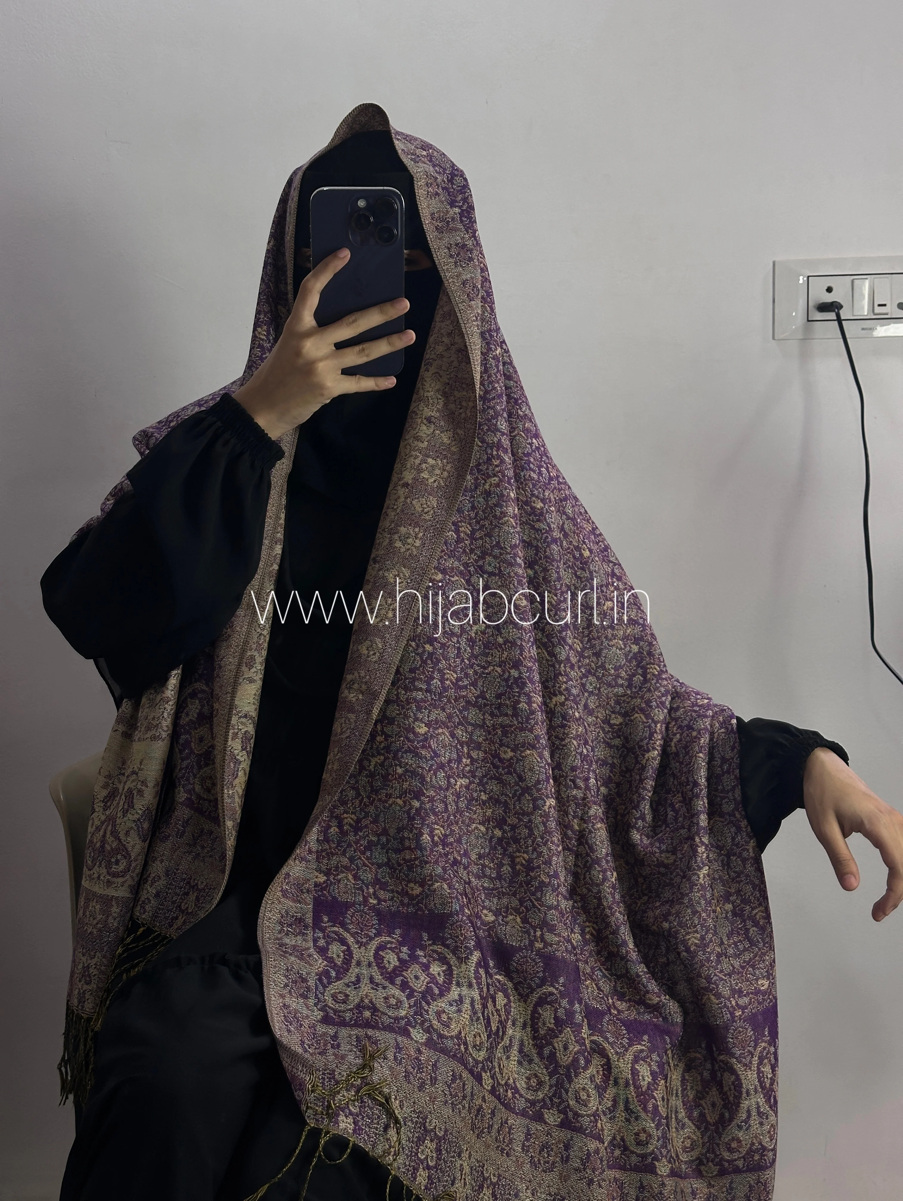 Luxury pashmina shawl