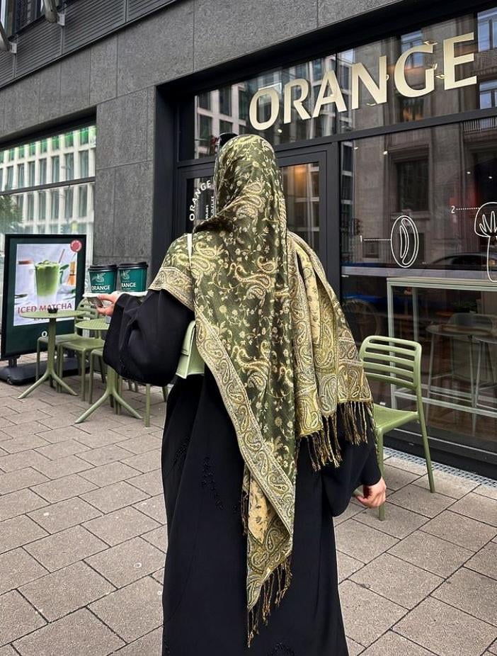 Luxury pashmina shawl - Image 3