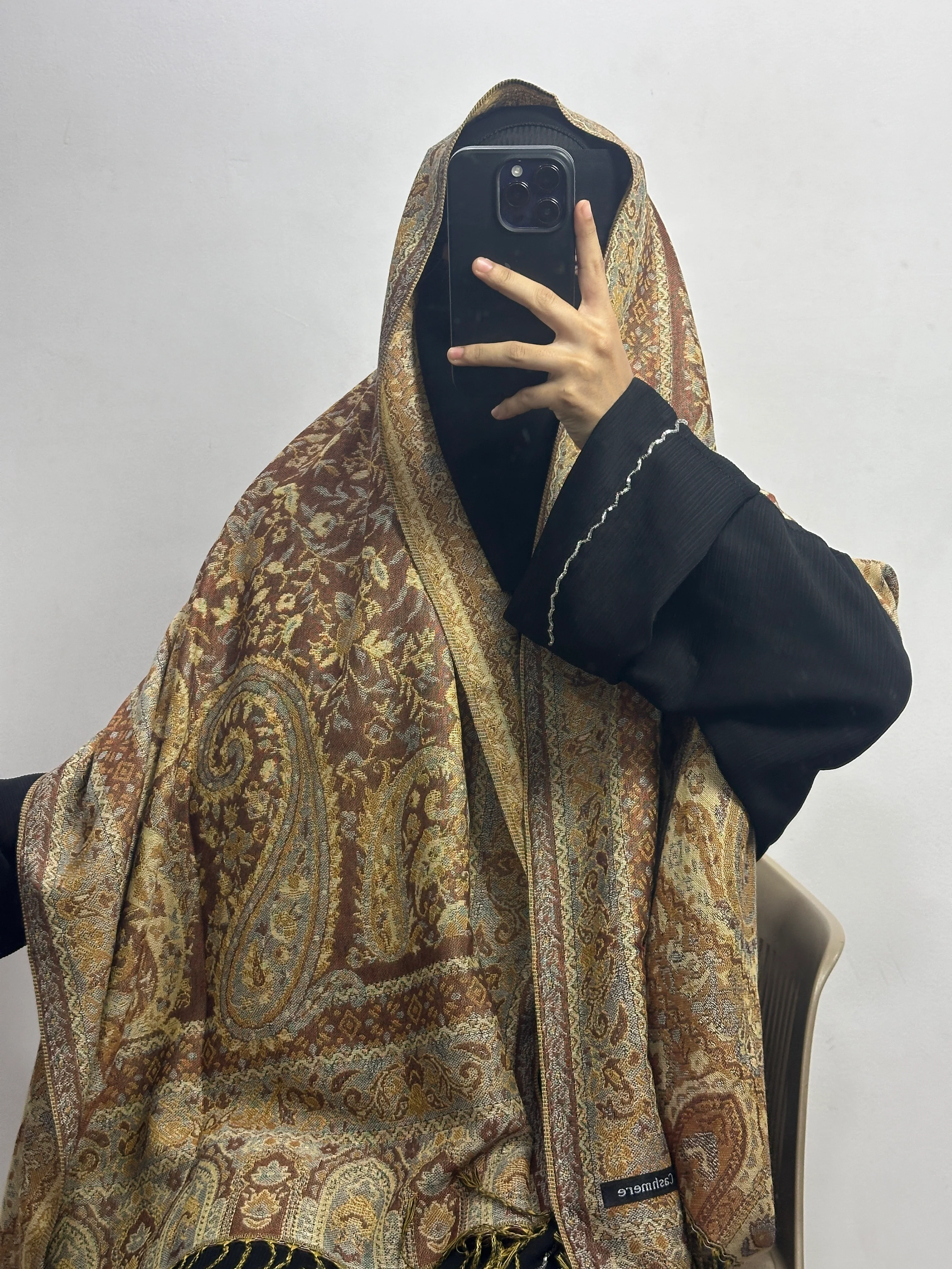 Luxury pashmina shawl - Image 2