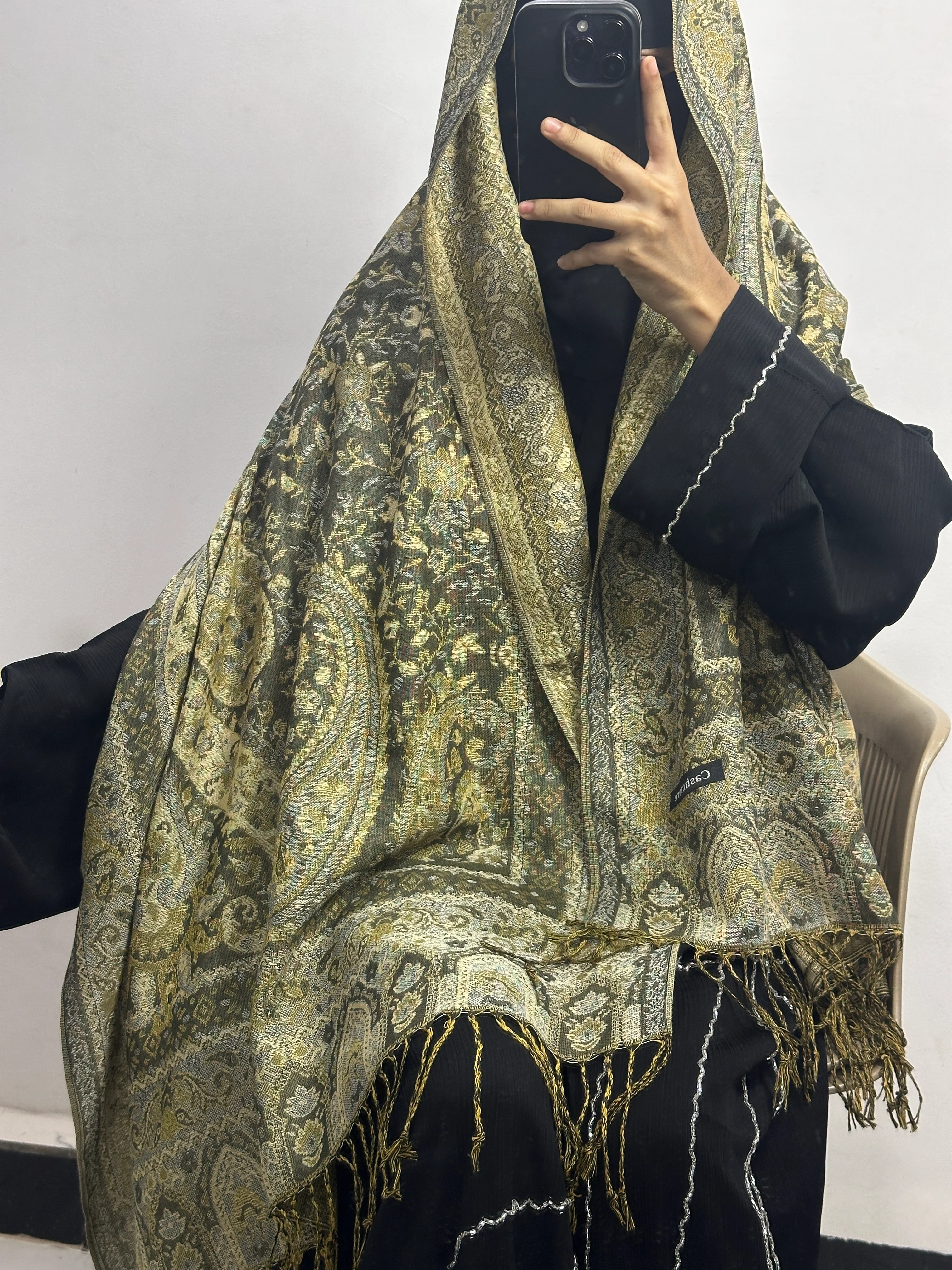 Luxury pashmina shawl - Image 2