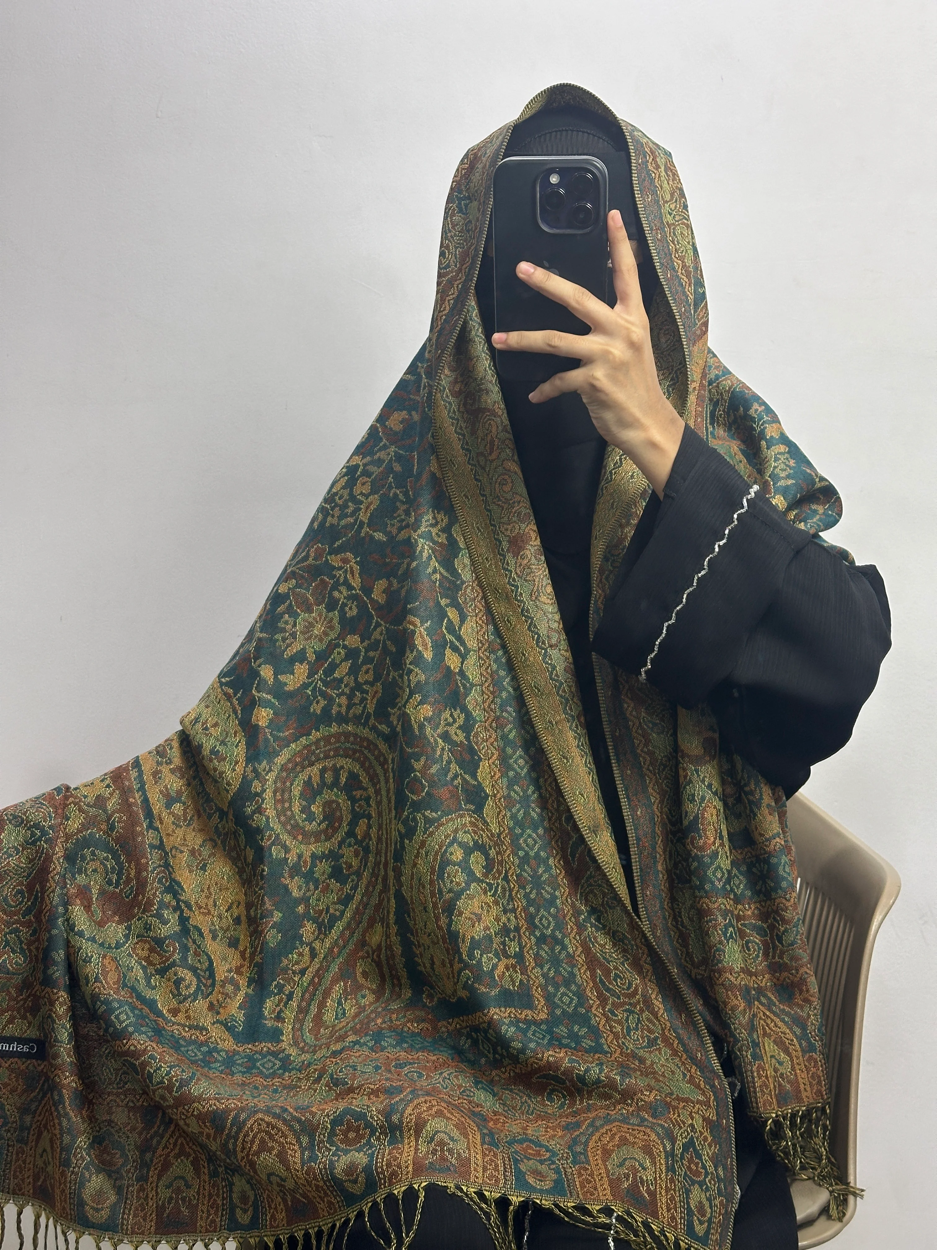 Luxury pashmina shawl - Image 2