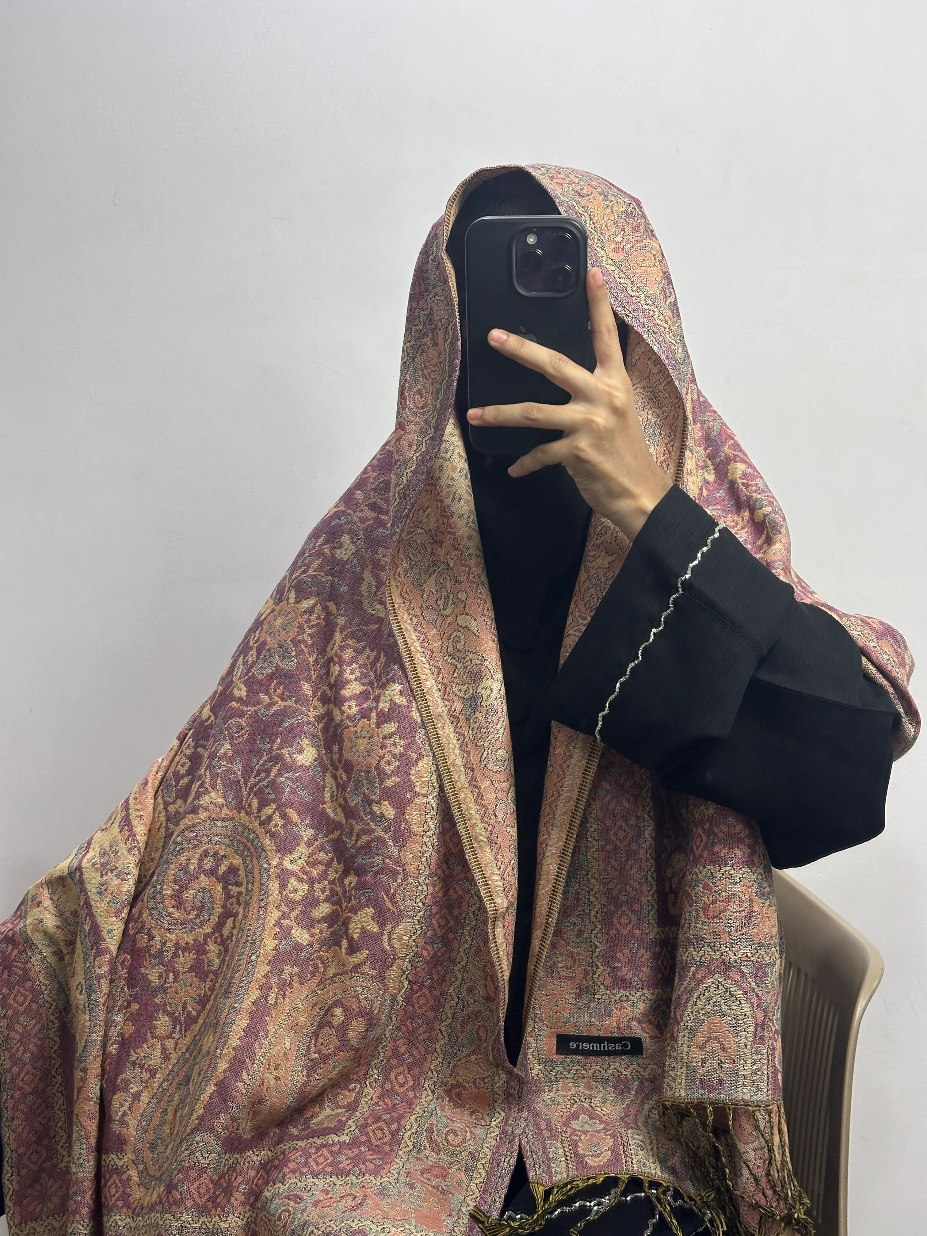 Luxury pashmina shawl - Image 2