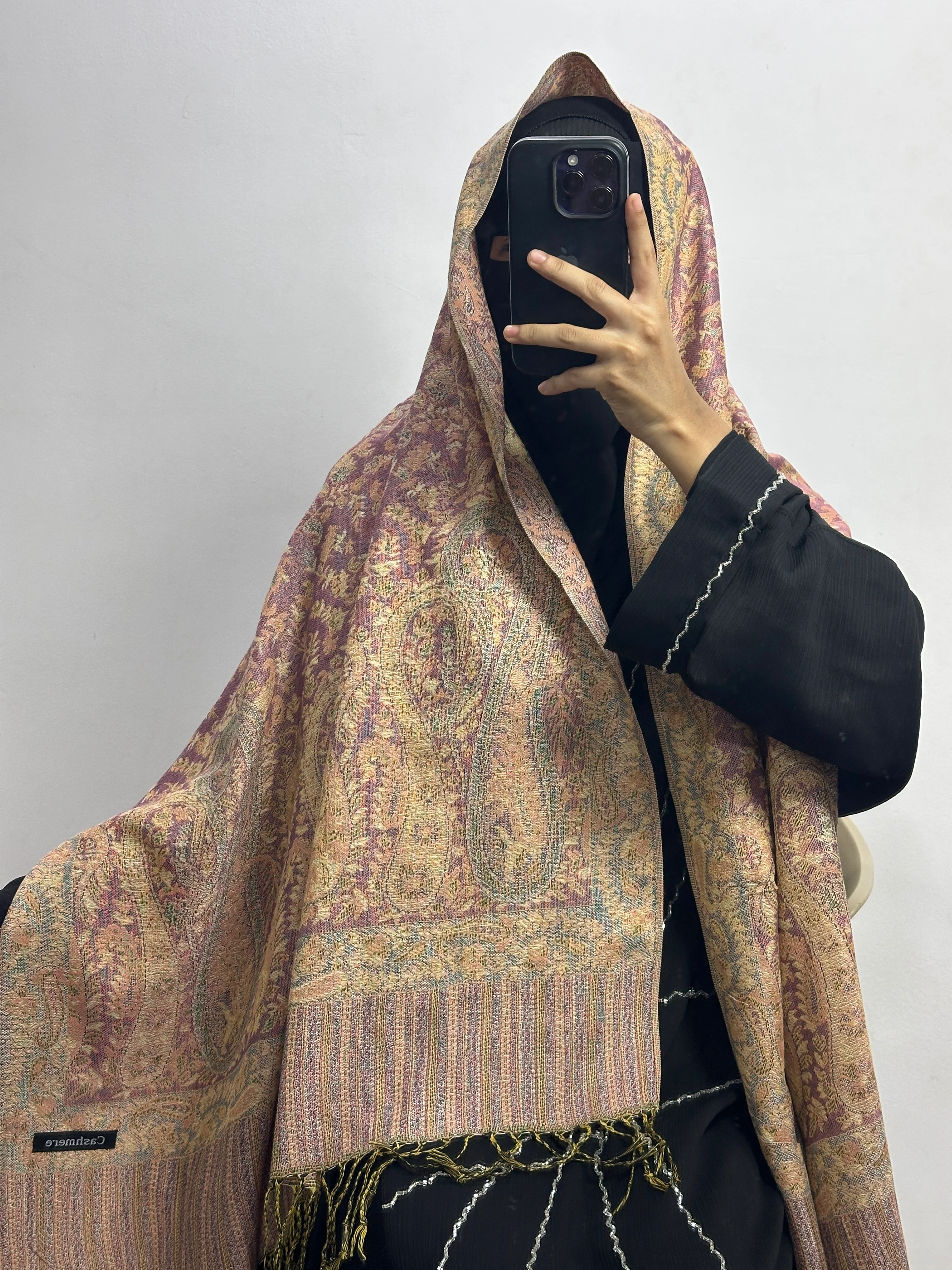 Luxury pashmina shawl - Image 2
