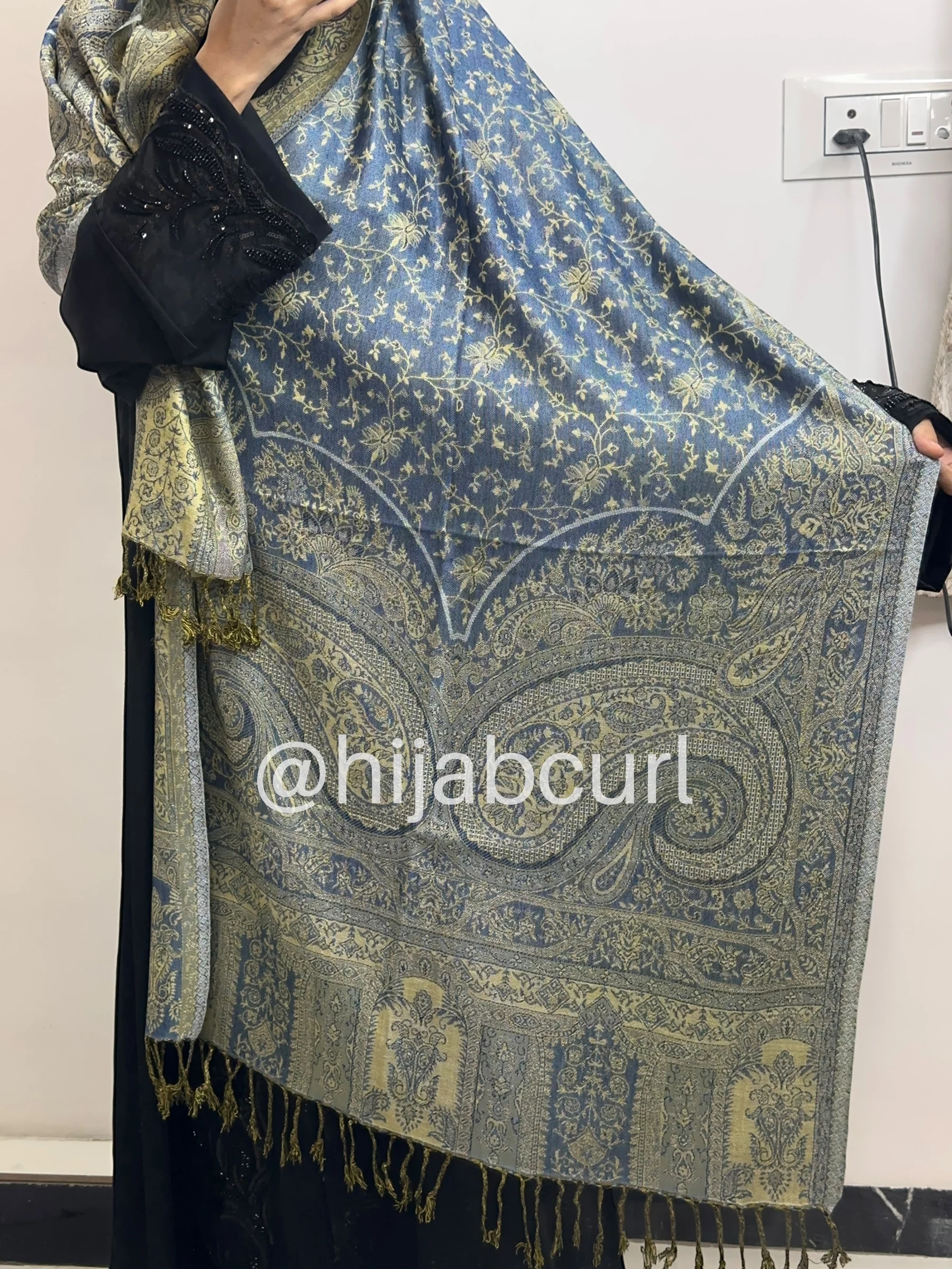 Luxury pashmina shawl - Image 3