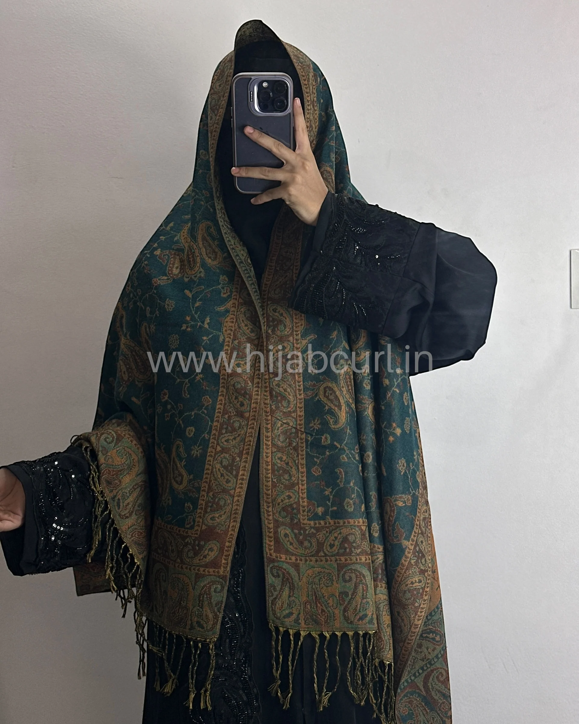 Luxury pashmina shawl - Image 8