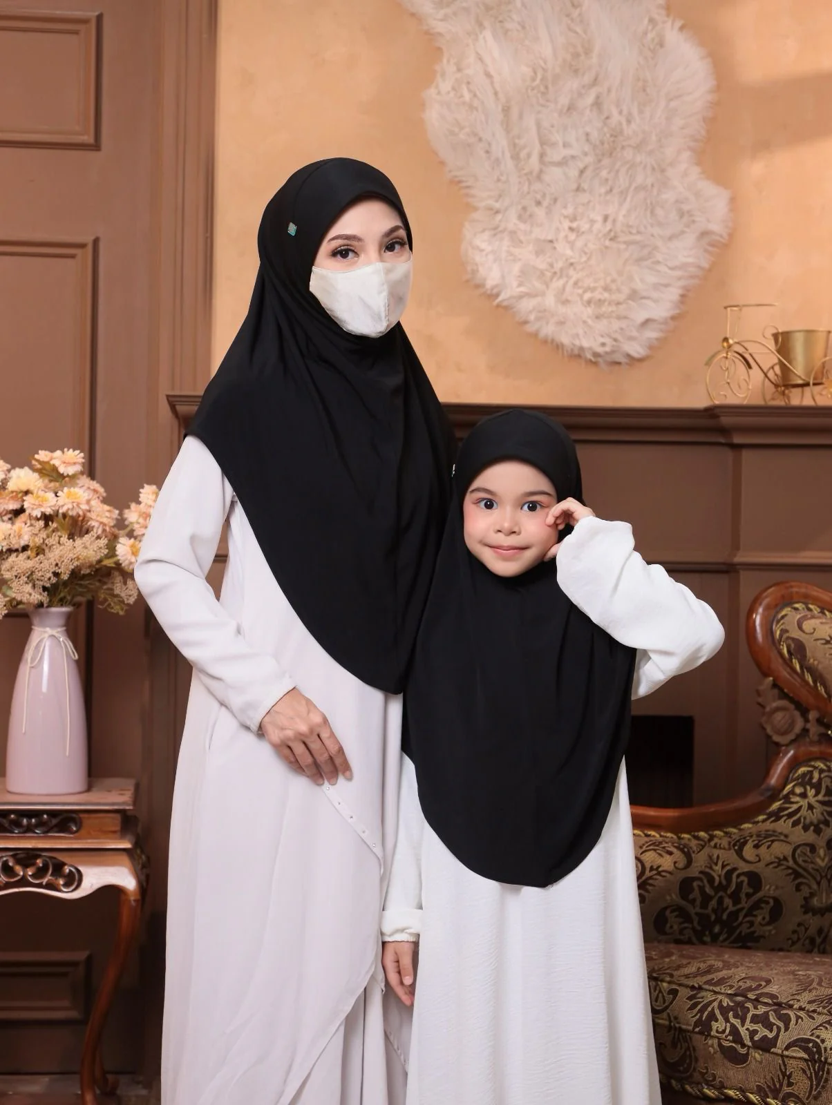 Malaysian Instant Hijab - Ribbed Jersey Fabric - Image 12