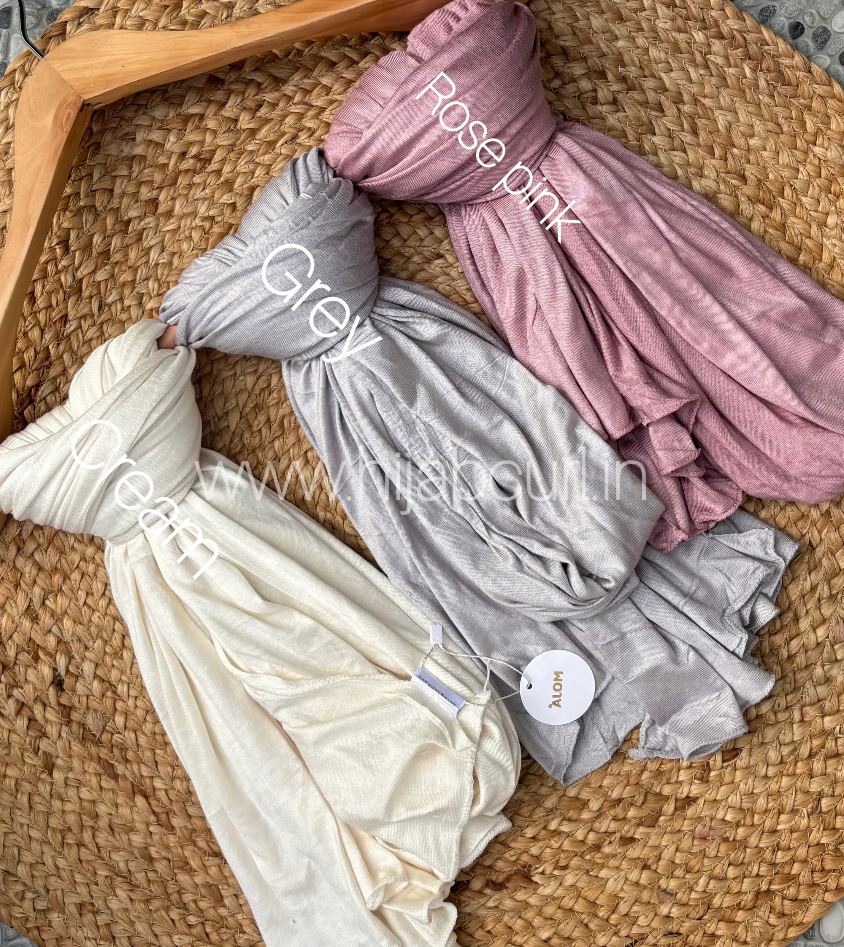 Moja Jersey Hijab - Solid Soft Fabric - Image 4