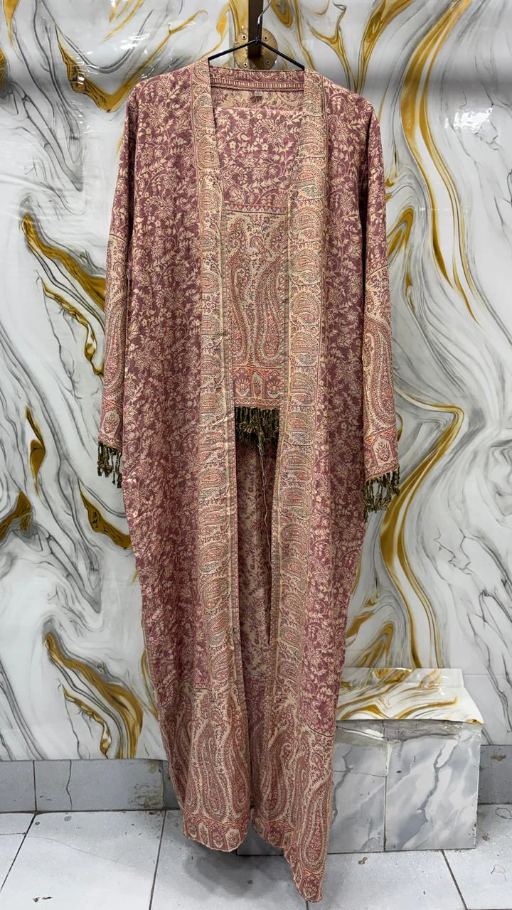 Pashmina Abaya With Shawl - Image 4