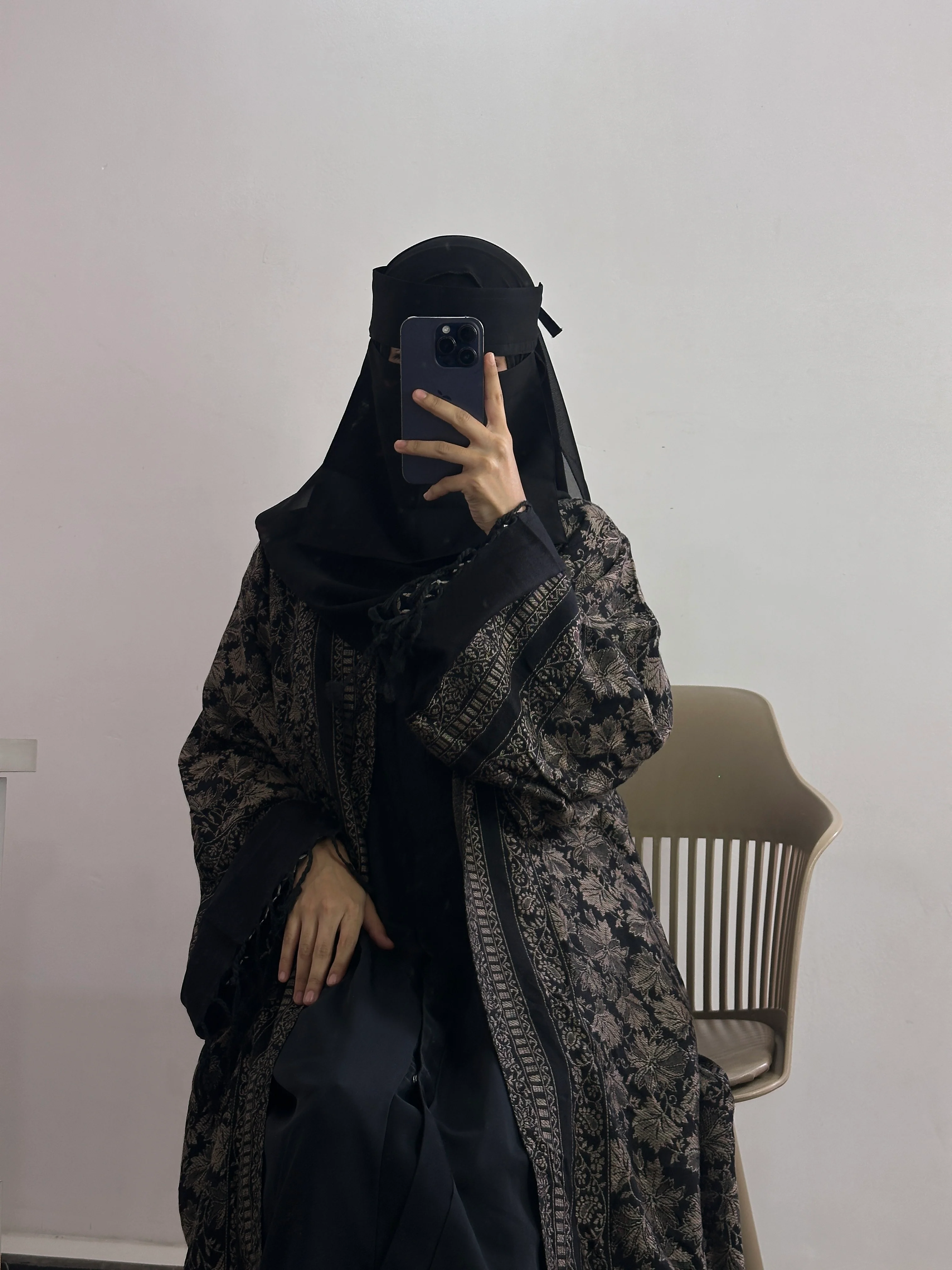 Pashmina Abaya With Shawl