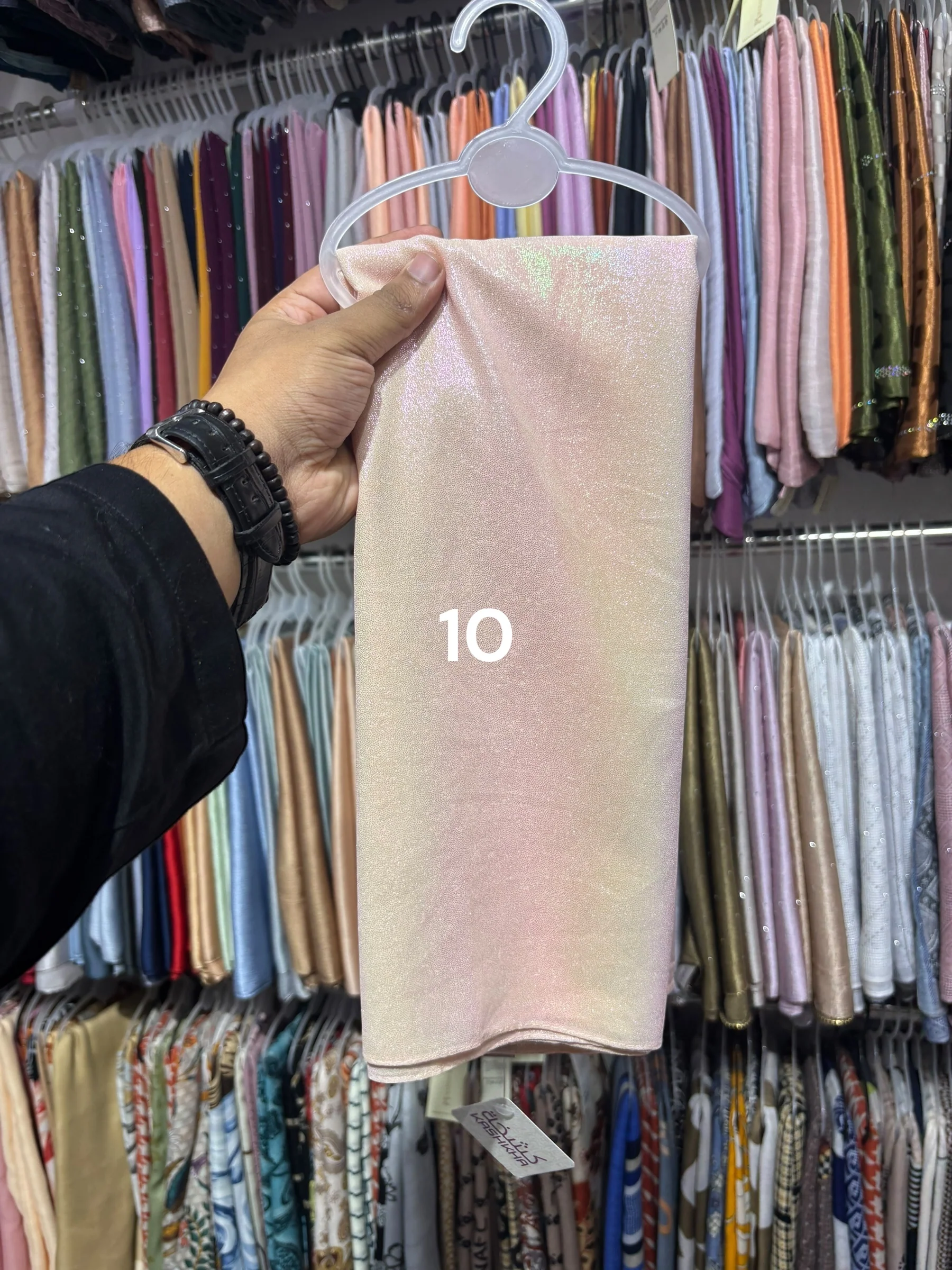 Shimmer Party Wear Hijab - Image 10