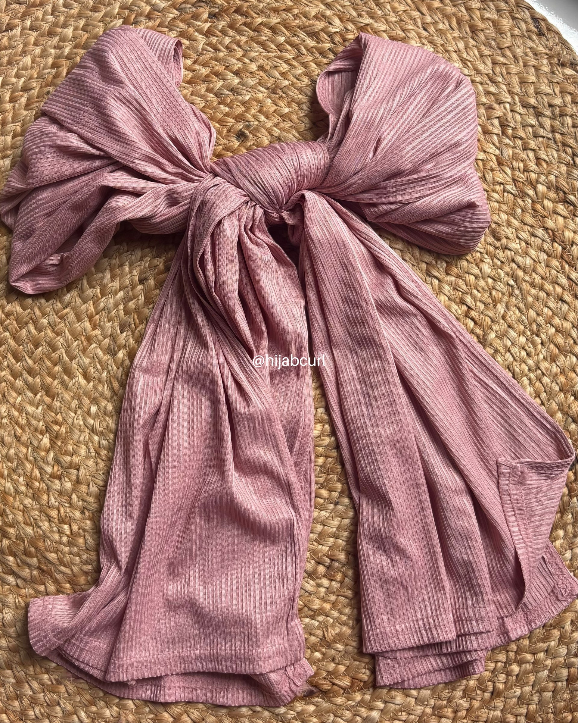 Ribbed Jersey Hijab - Image 3
