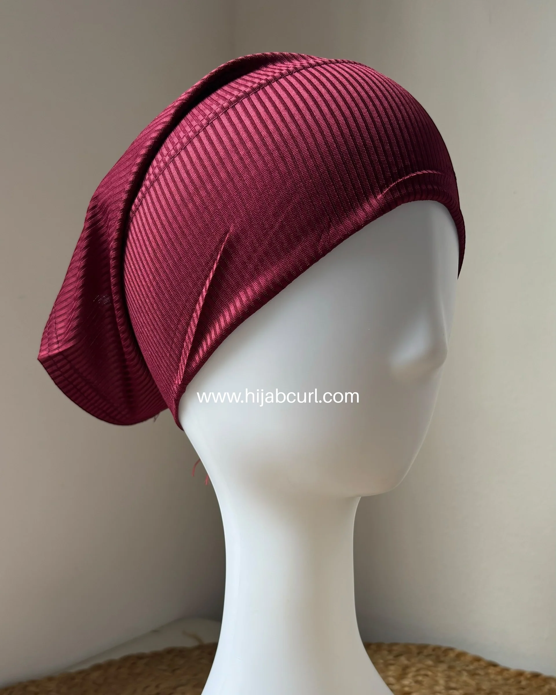Ribbed jersey hijab cap - Image 5
