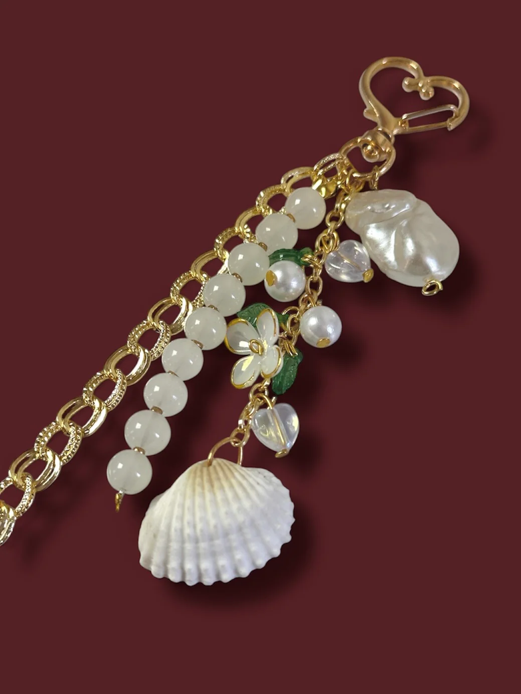 Shell keychain/bag charm - Image 2