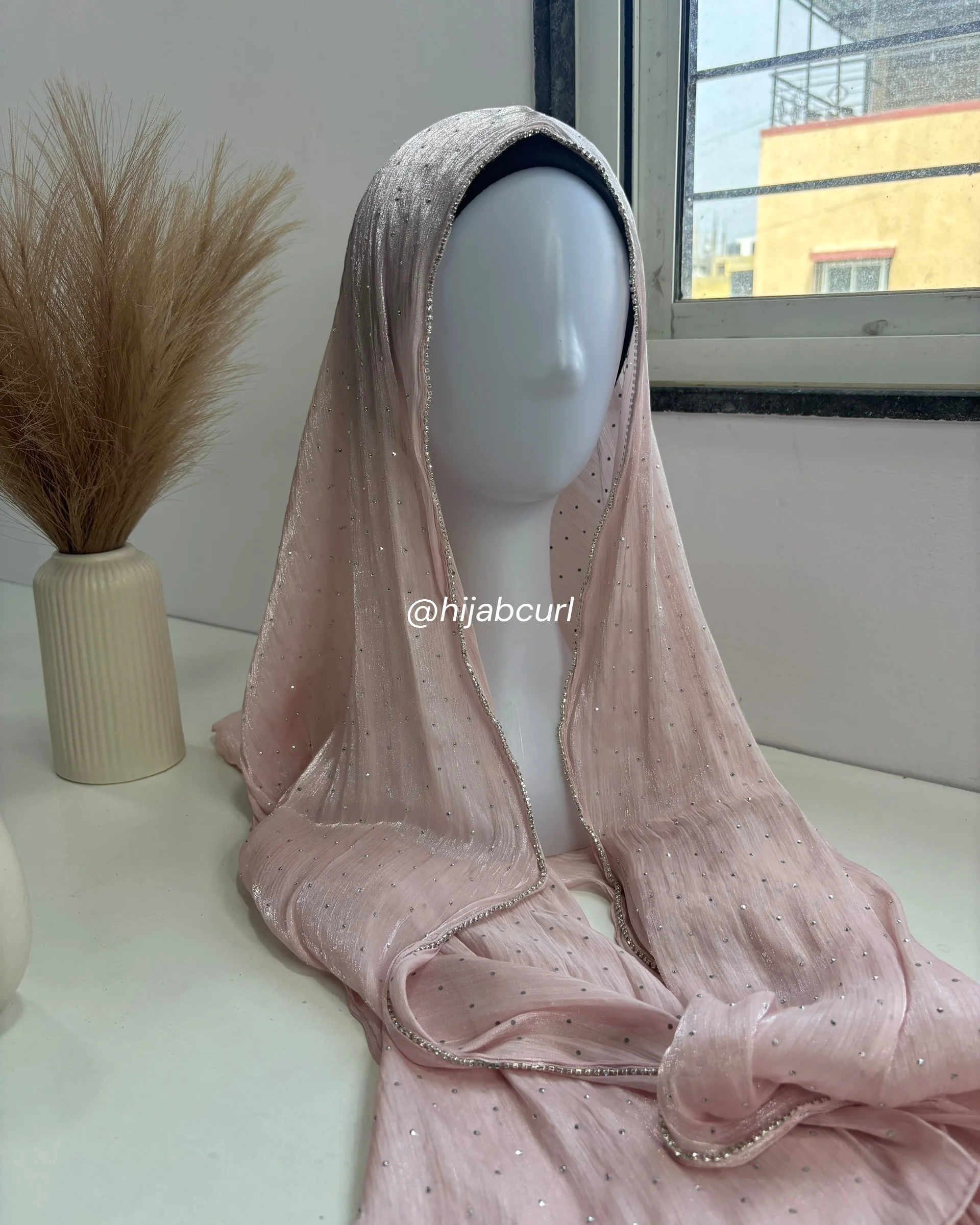 Silk Tissue Organza Hijab - Image 11