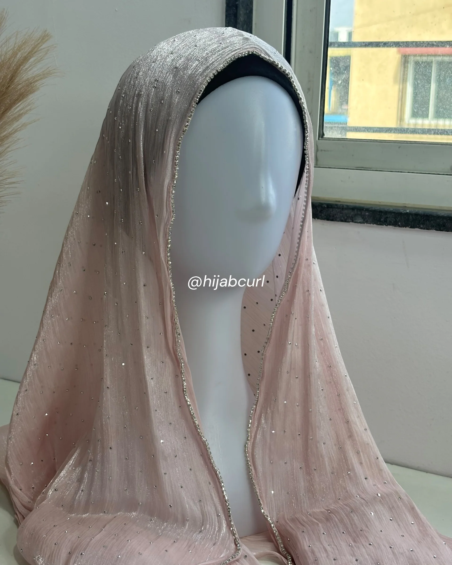 Silk Tissue Organza Hijab - Image 12