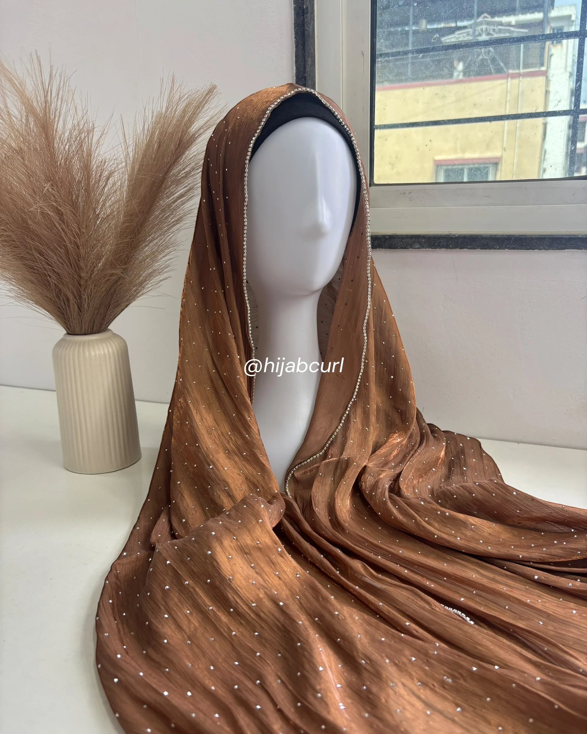 Silk Tissue Organza Hijab - Image 18
