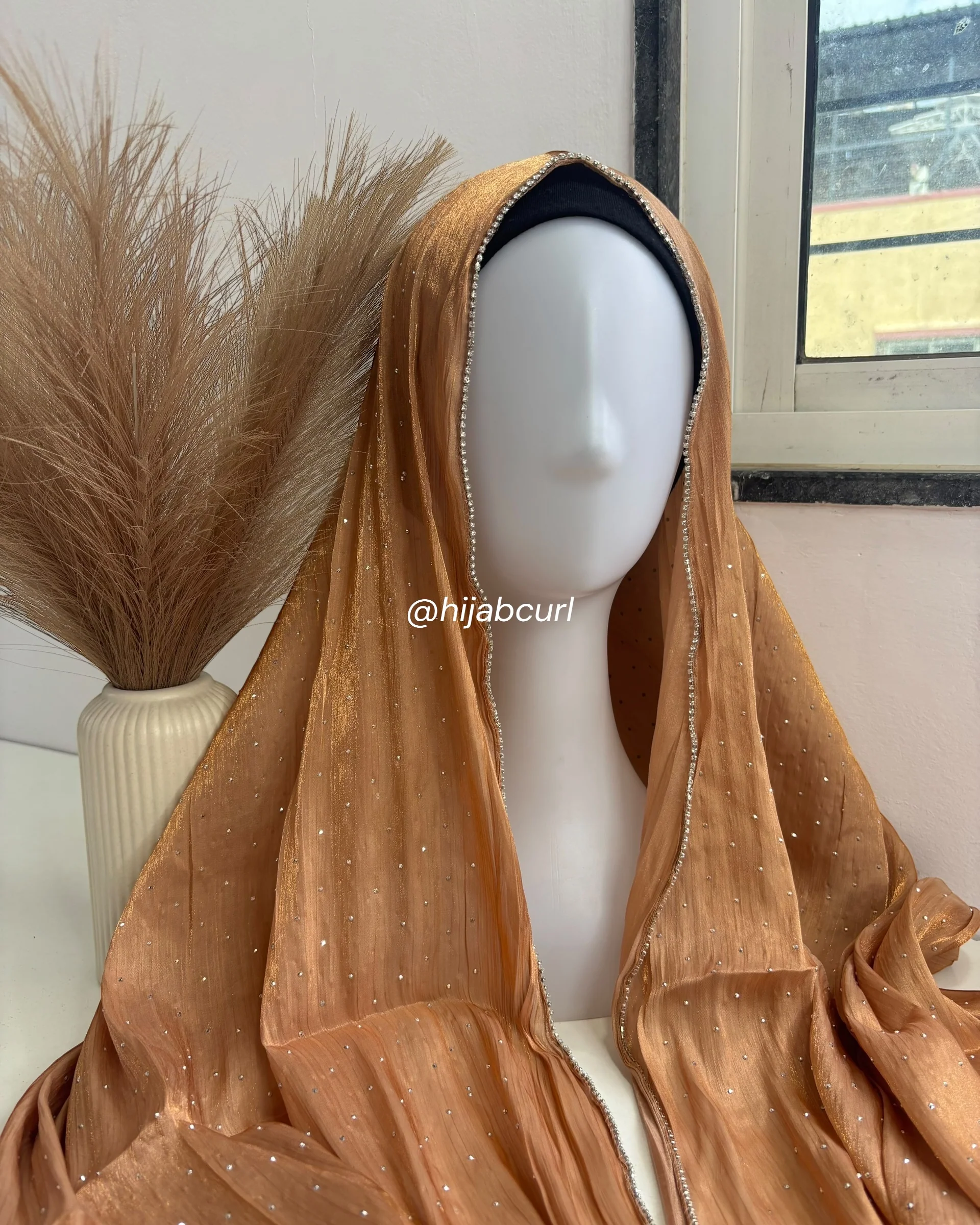 Silk Tissue Organza Hijab - Image 27