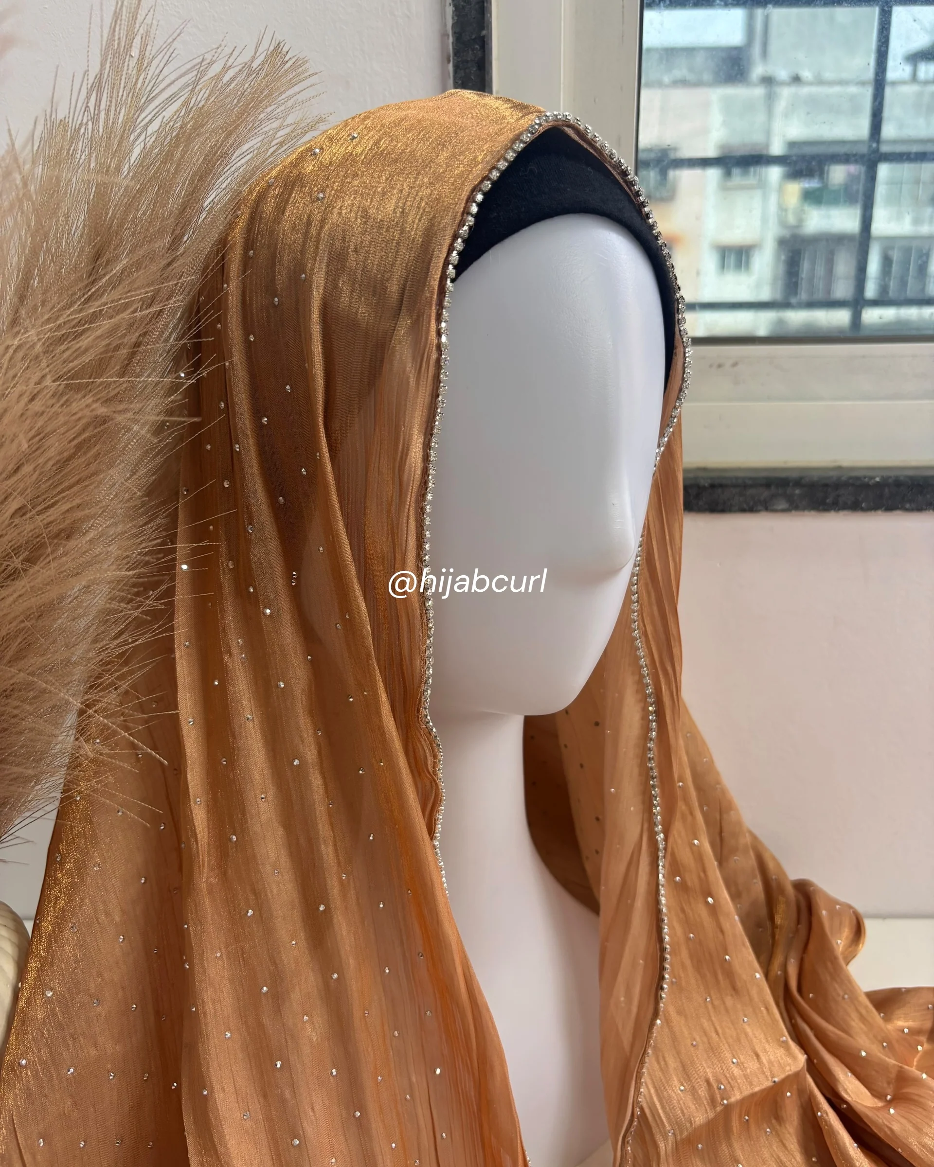 Silk Tissue Organza Hijab - Image 29