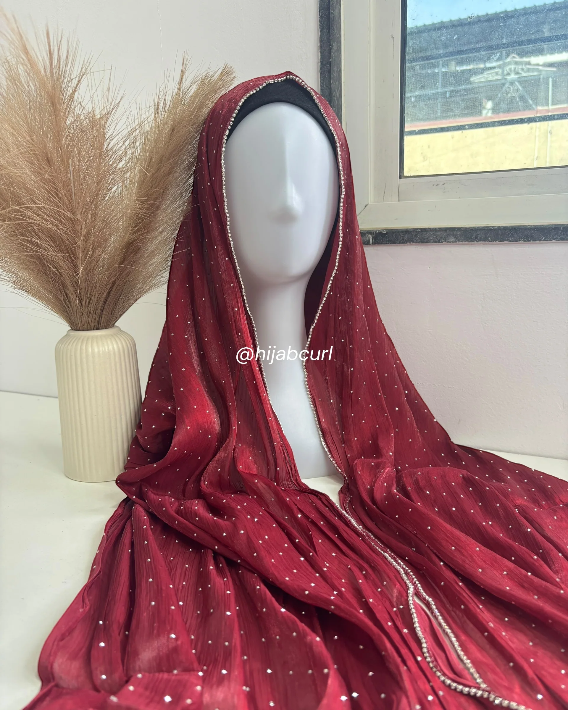 Silk Tissue Organza Hijab - Image 42