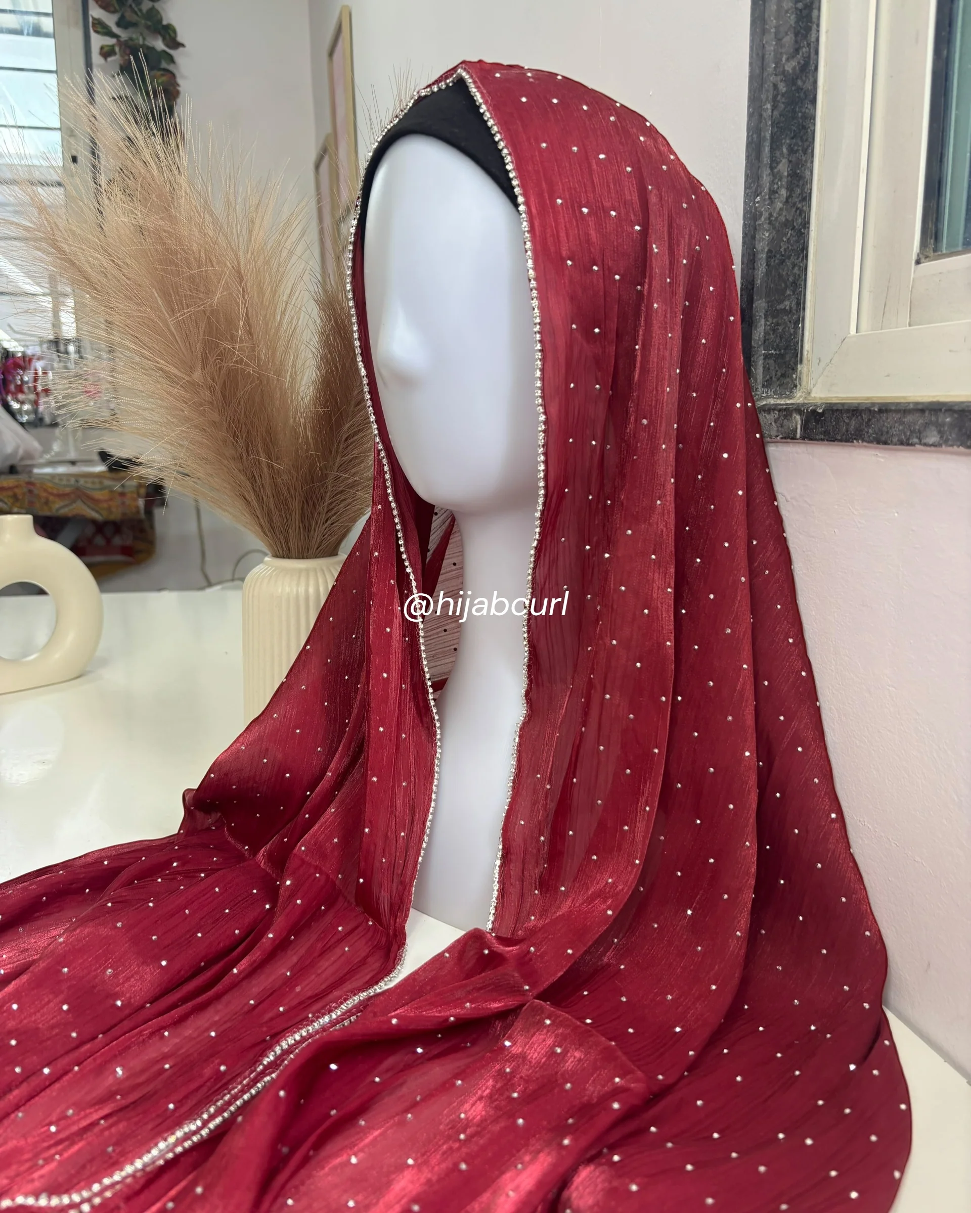 Silk Tissue Organza Hijab - Image 44