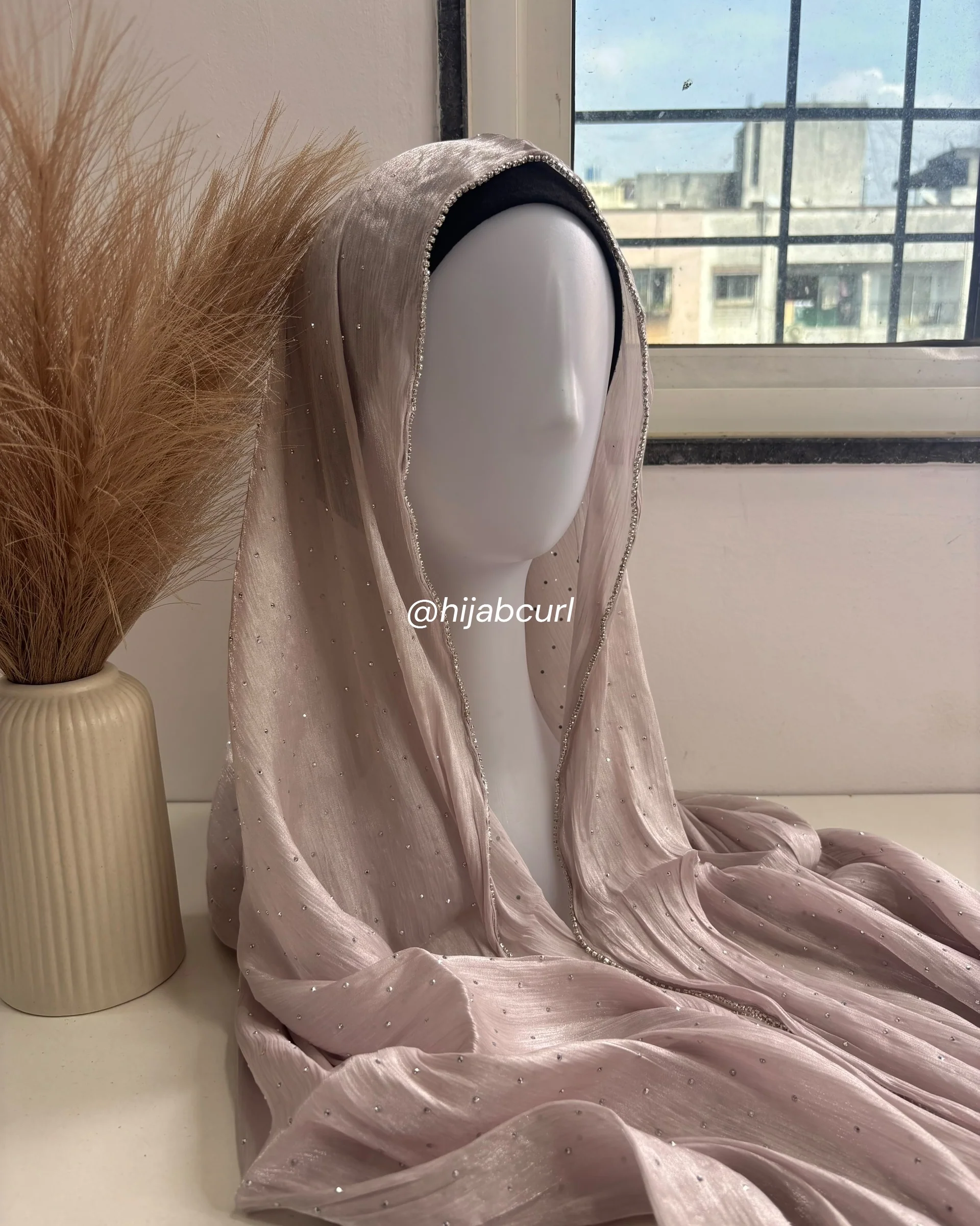Silk Tissue Organza Hijab - Image 9