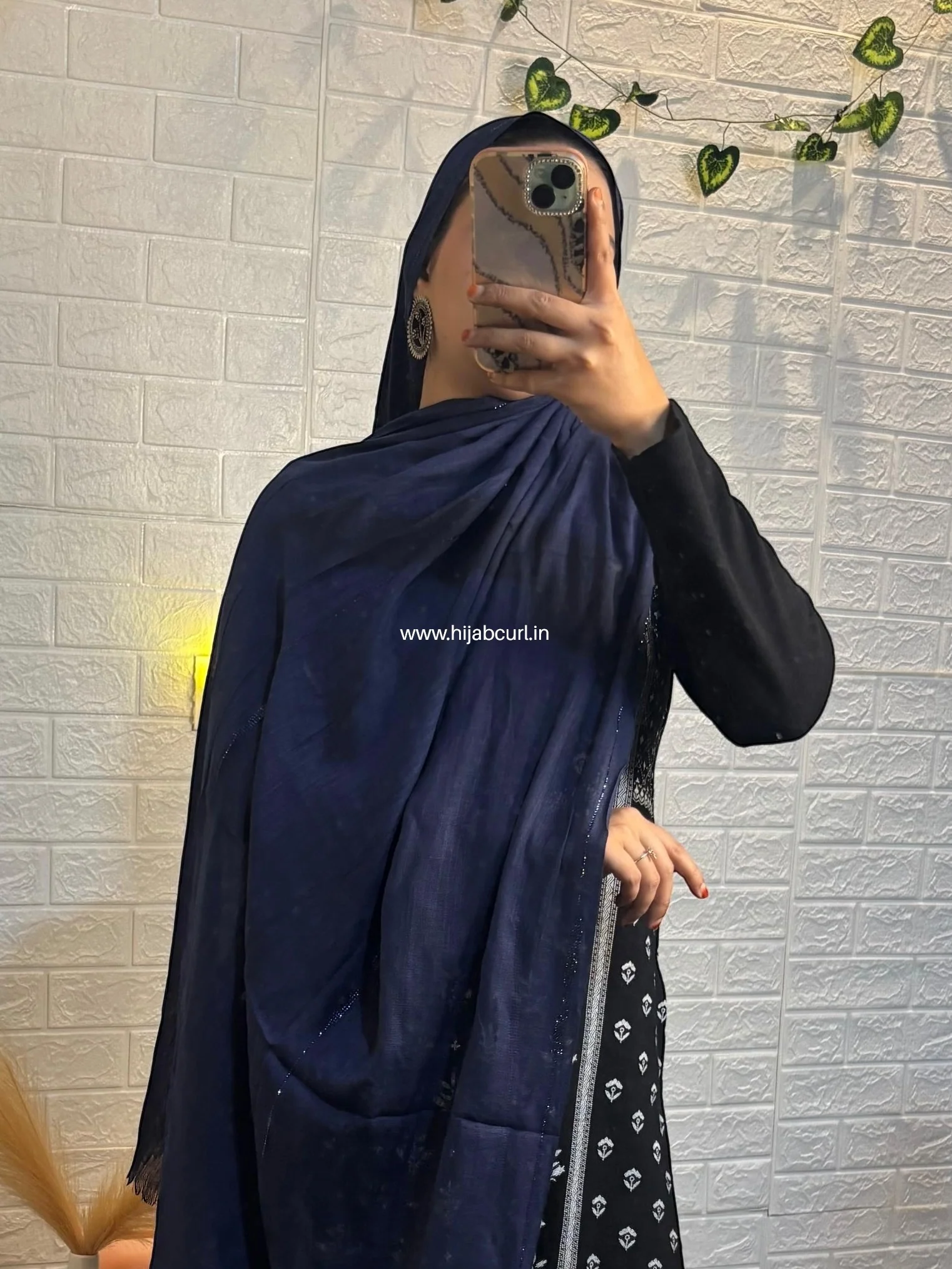 Premium Cotton Stone Hijab - Image 5