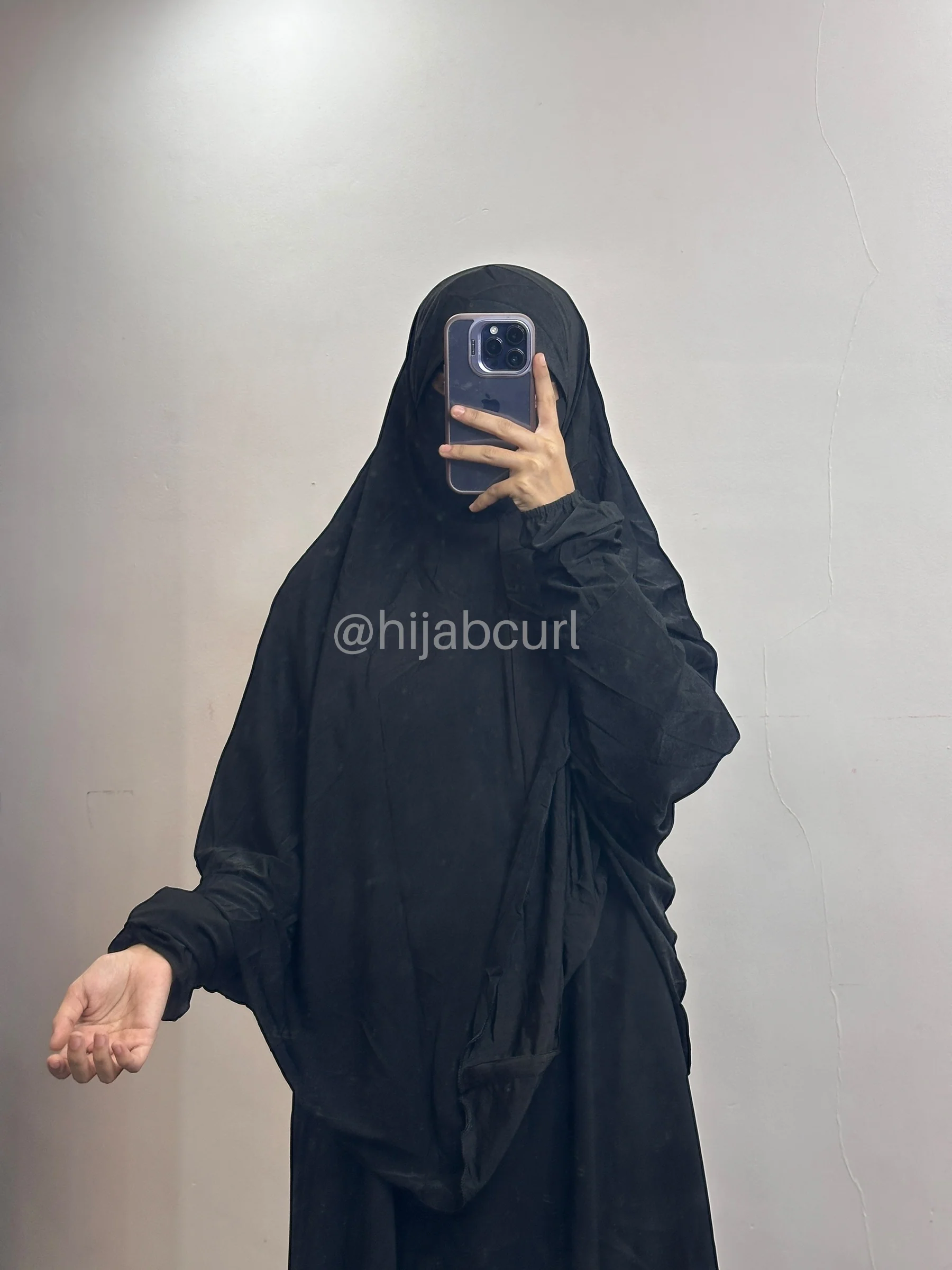 Sleeve Jilbab - 42 inches Length - Image 3