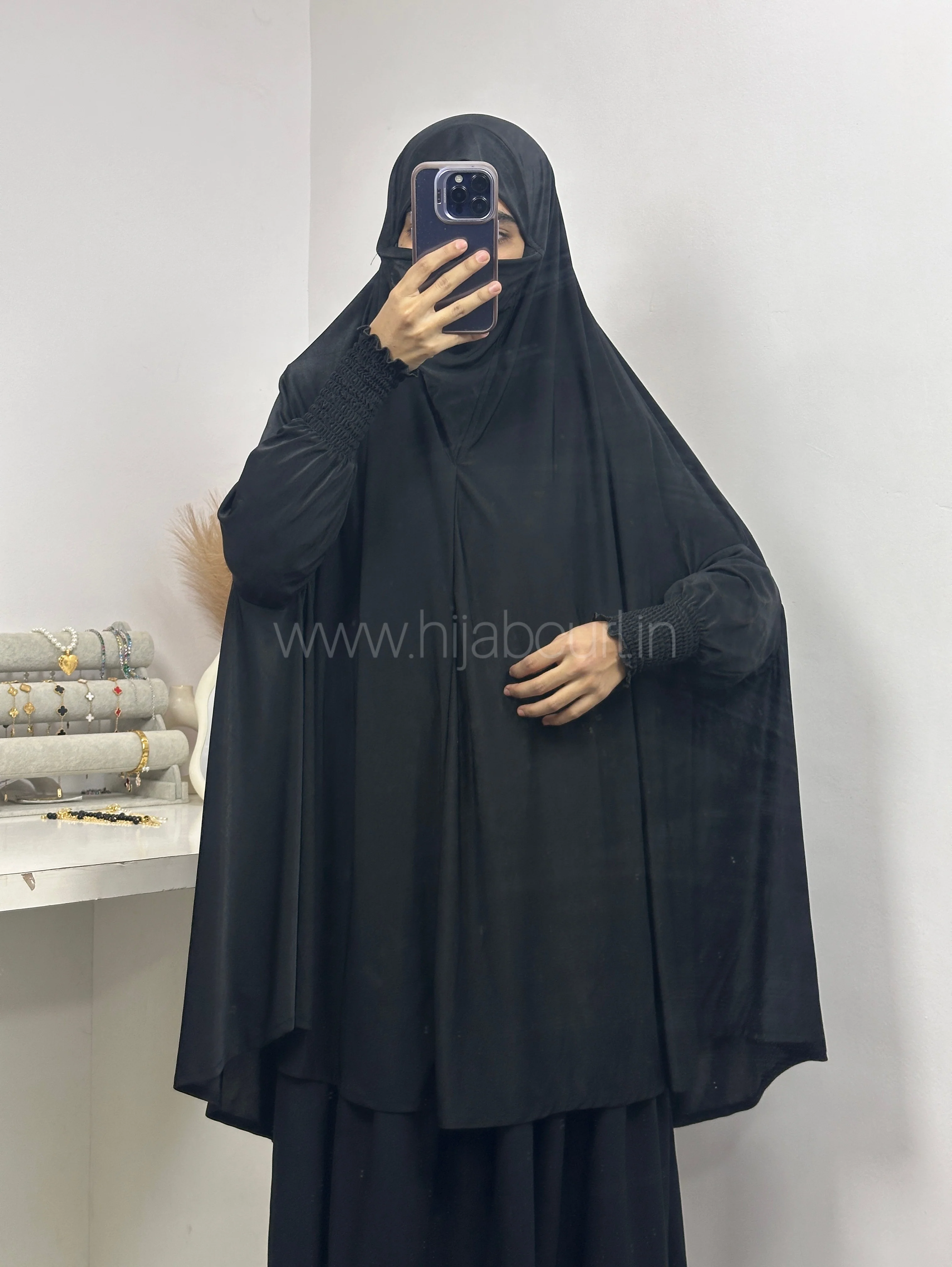 Sleeve Jilbab - 50 inches Length - Image 2