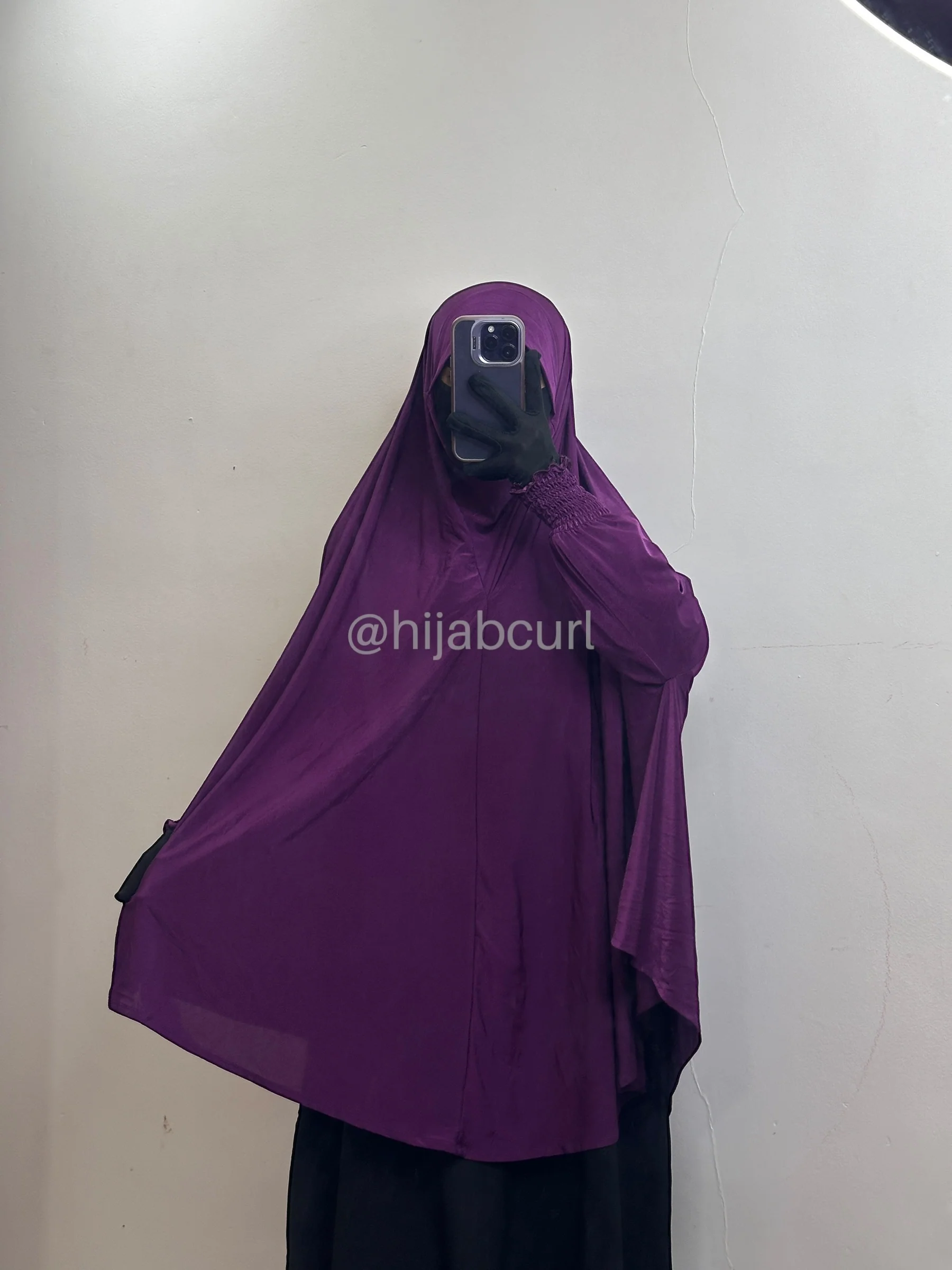 Sleeve Jilbab - 50 inches Length - Image 3